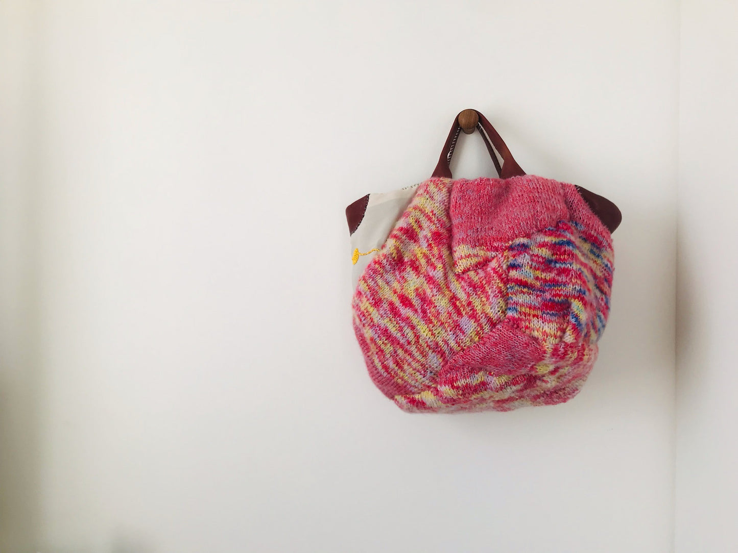 Bag Hand-sewn bag Fabric tote bag Slow fashion Handmade 2094