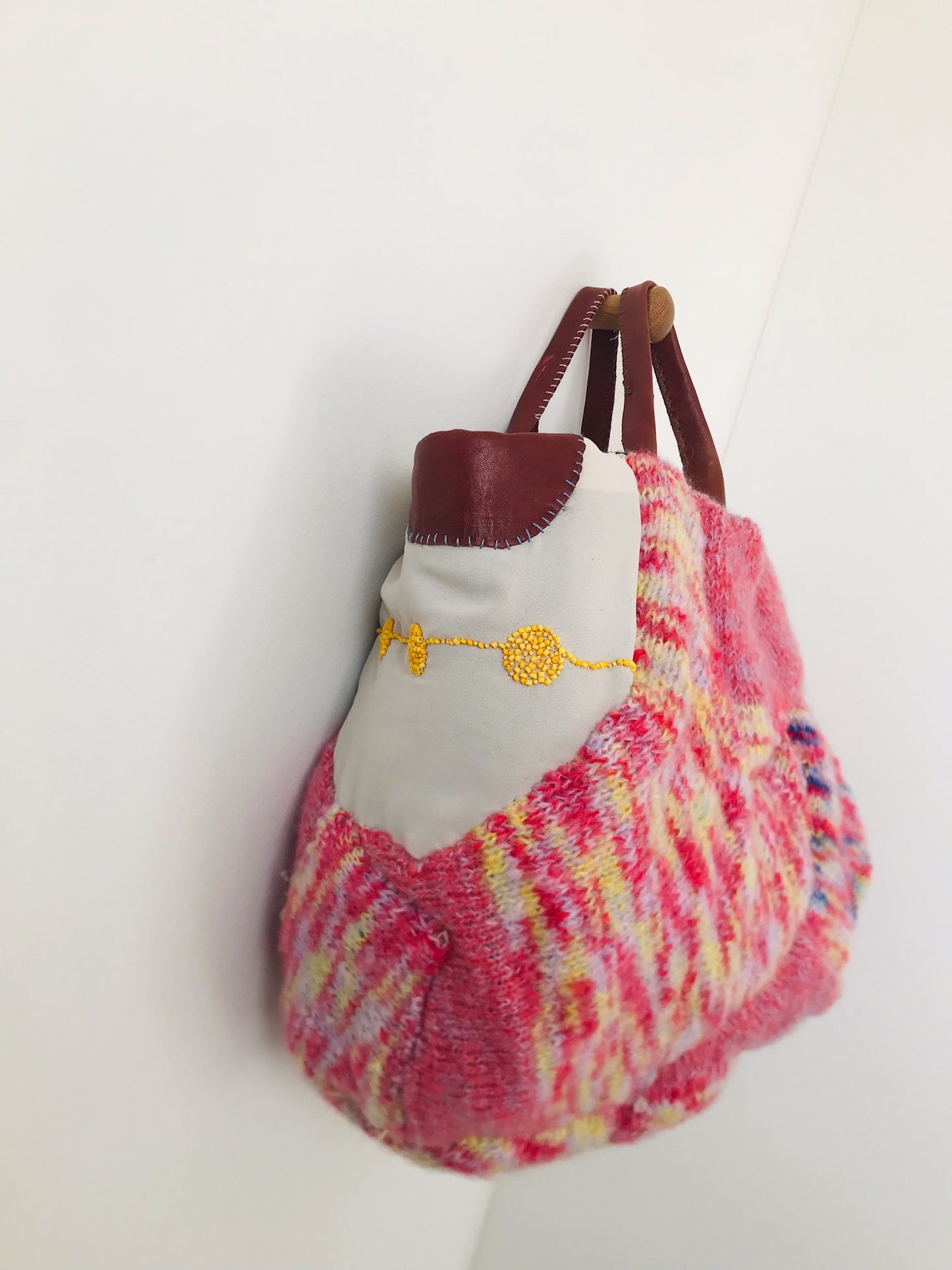 Bag Hand-sewn bag Fabric tote bag Slow fashion Handmade 2094