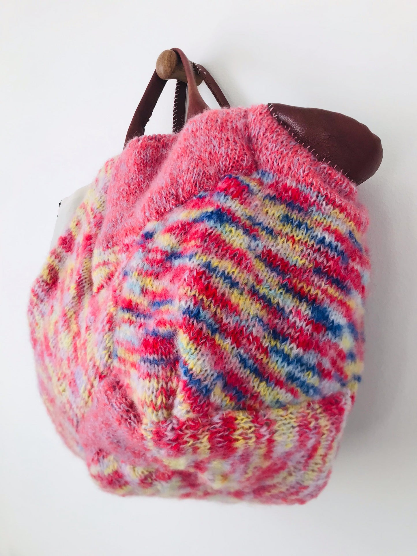 Bag Hand-sewn bag Fabric tote bag Slow fashion Handmade 2094