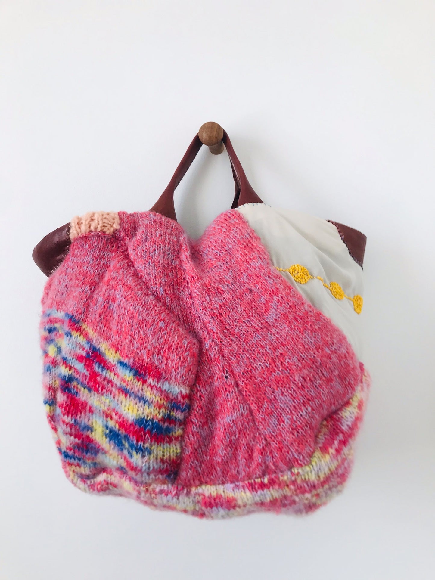 Bag Hand-sewn bag Fabric tote bag Slow fashion Handmade 2094