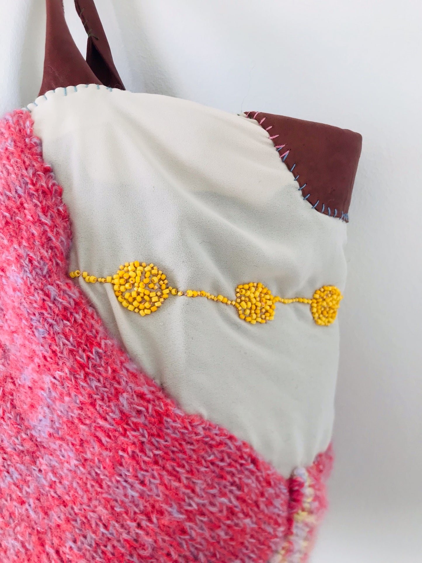 Bag Hand-sewn bag Fabric tote bag Slow fashion Handmade 2094