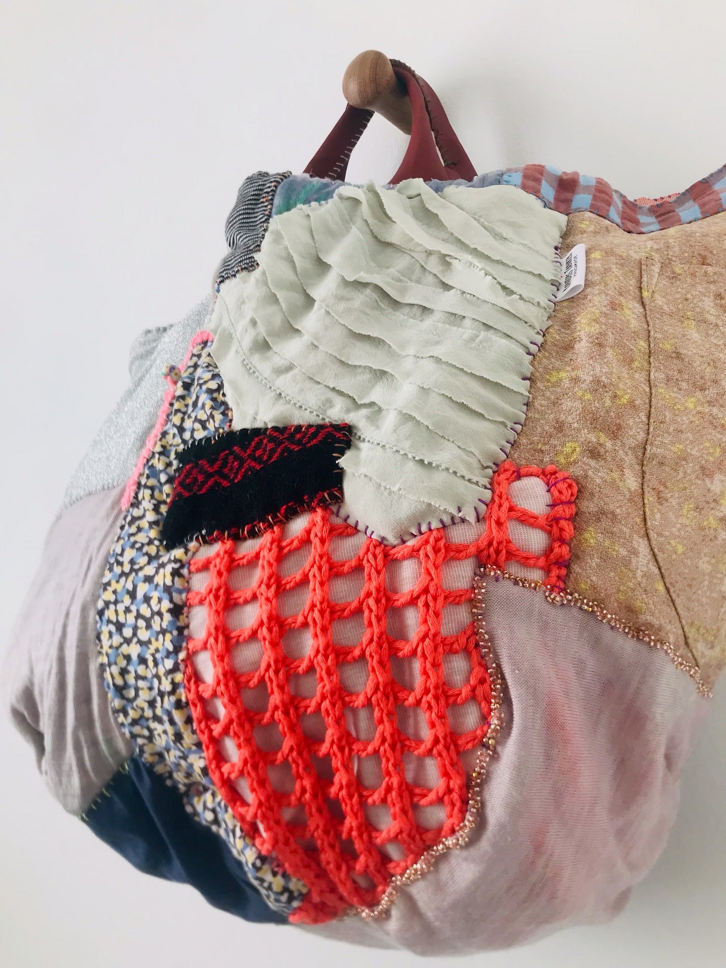 Bag Hand-sewn bag Fabric tote bag Slow fashion Handmade 2097