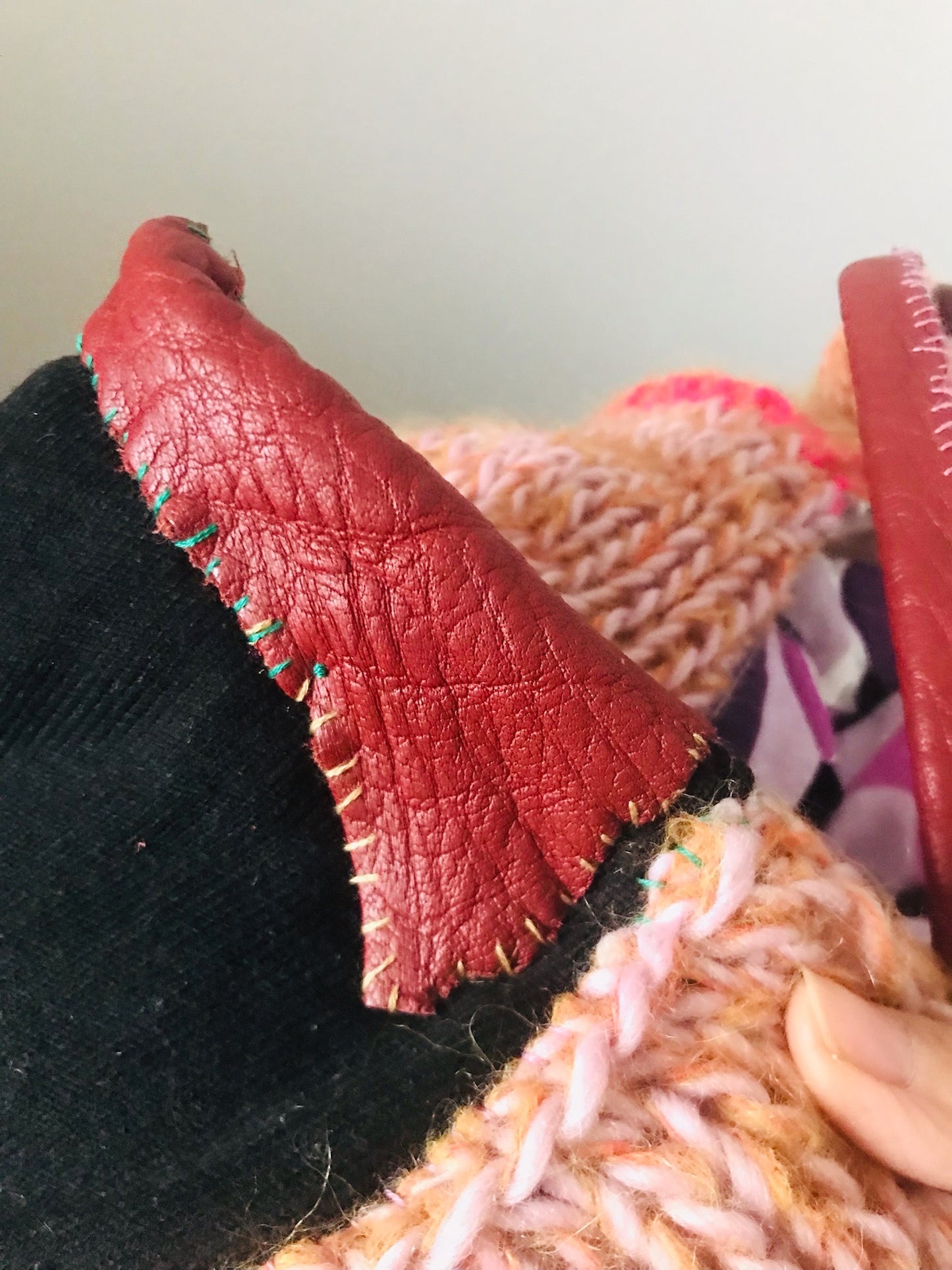 Bag Hand-sewn bag Fabric tote bag Slow fashion Handmade 2099