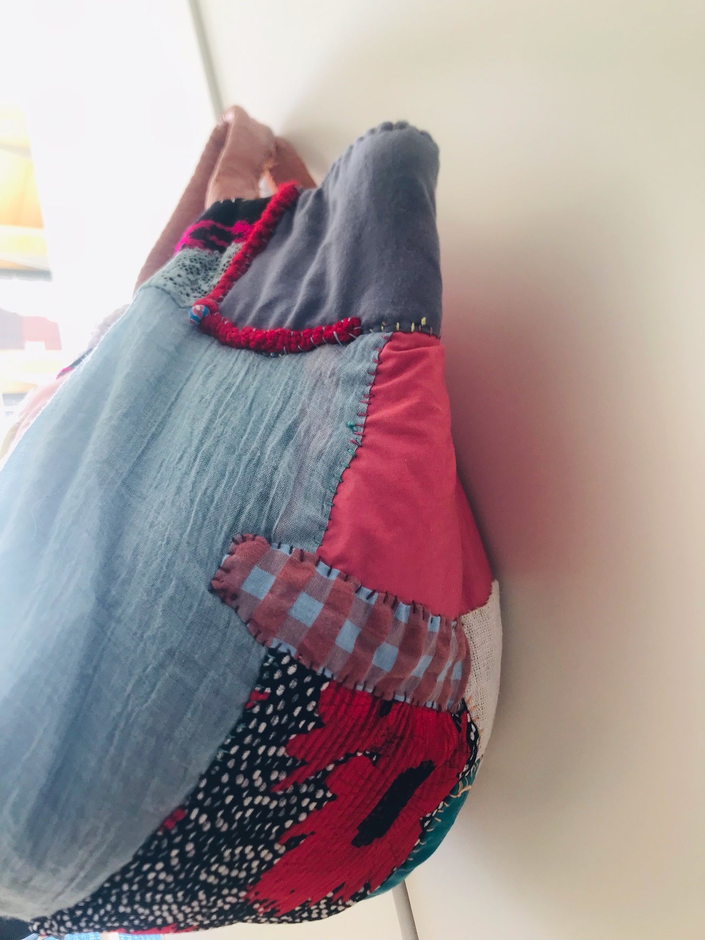 Bag Hand-sewn bag Fabric tote bag Slow fashion Handmade 2103