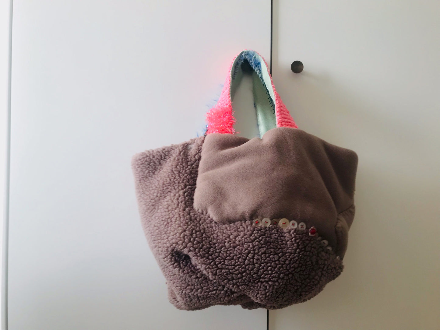 Bag Hand-sewn bag Fabric tote bag Slow fashion Handmade 2105