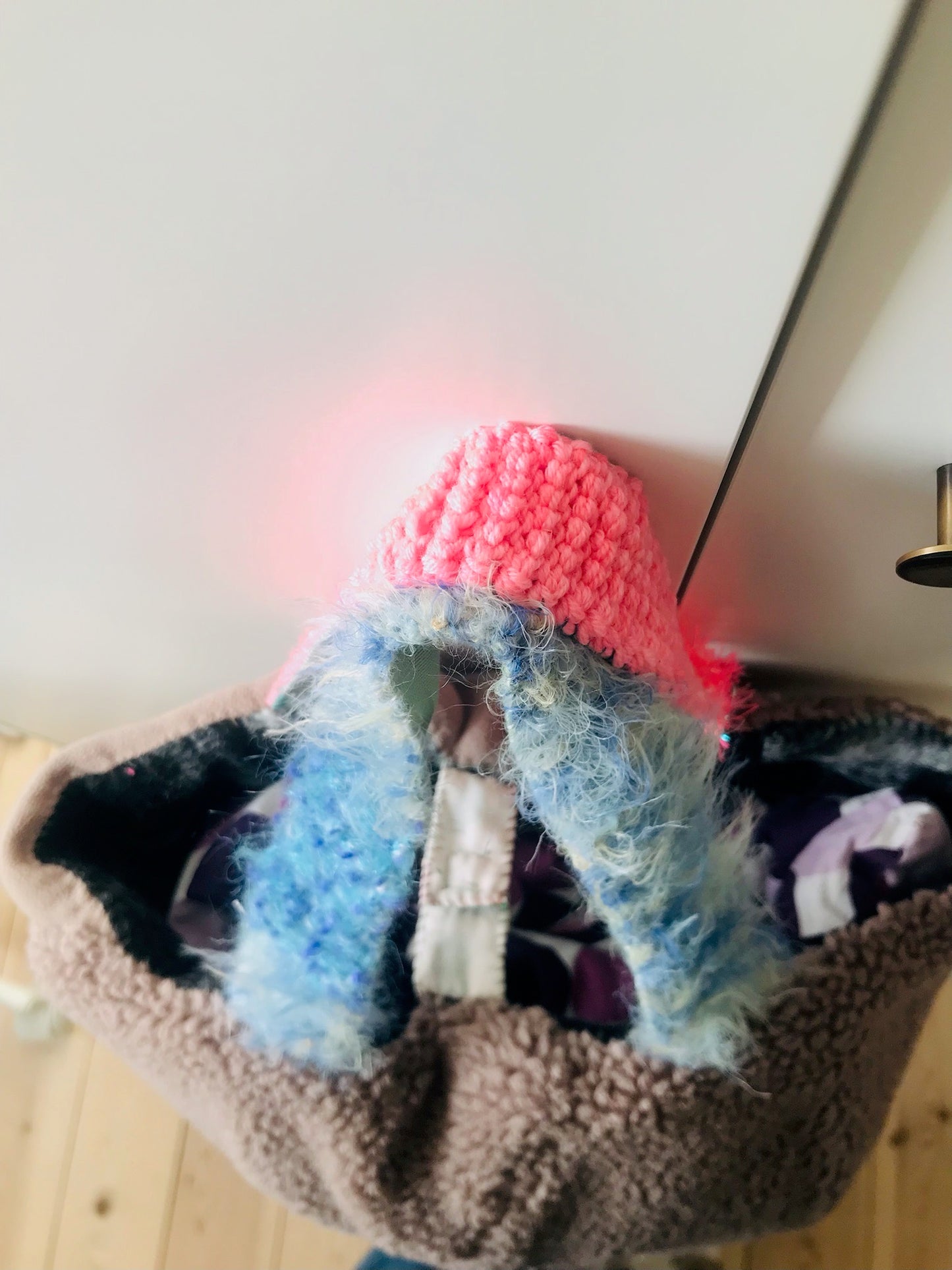 Bag Hand-sewn bag Fabric tote bag Slow fashion Handmade 2105