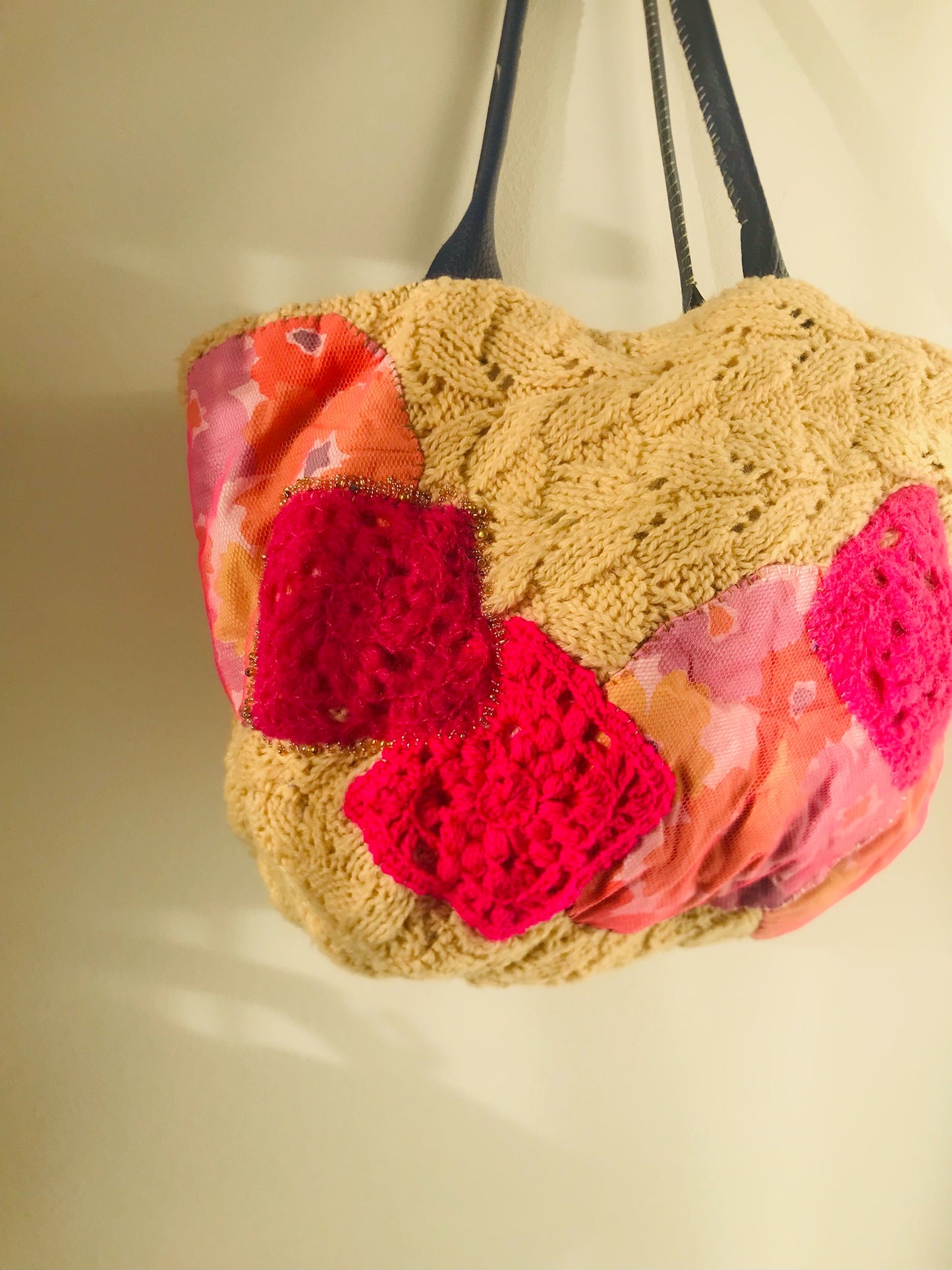 Bag Hand-sewn bag Fabric tote bag Slow fashion Handmade 2108