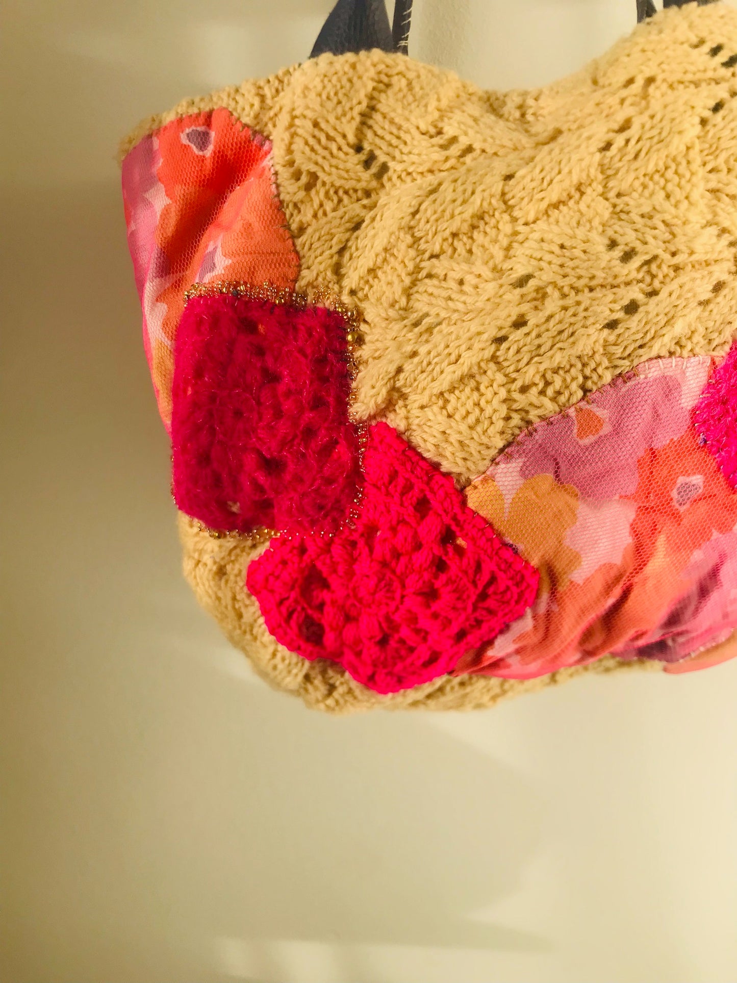 Bag Hand-sewn bag Fabric tote bag Slow fashion Handmade 2108