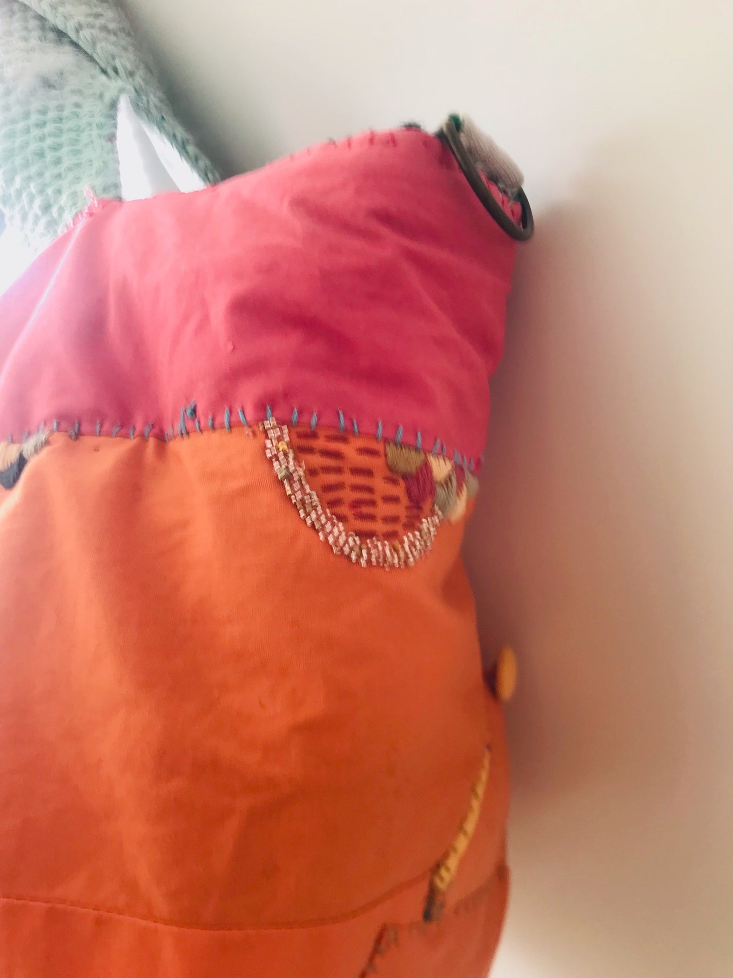 Bag Hand-sewn bag Fabric tote bag Slow fashion Handmade 2102