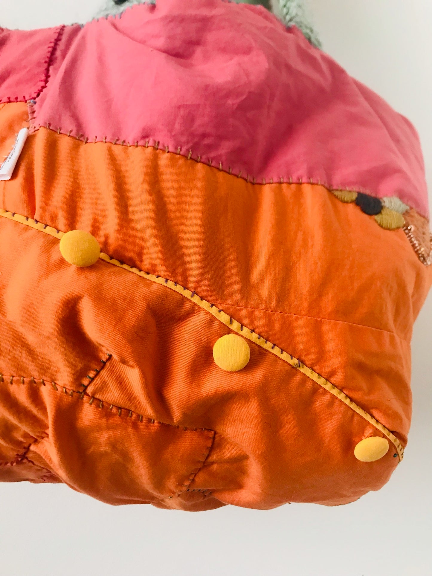 Bag Hand-sewn bag Fabric tote bag Slow fashion Handmade 2102