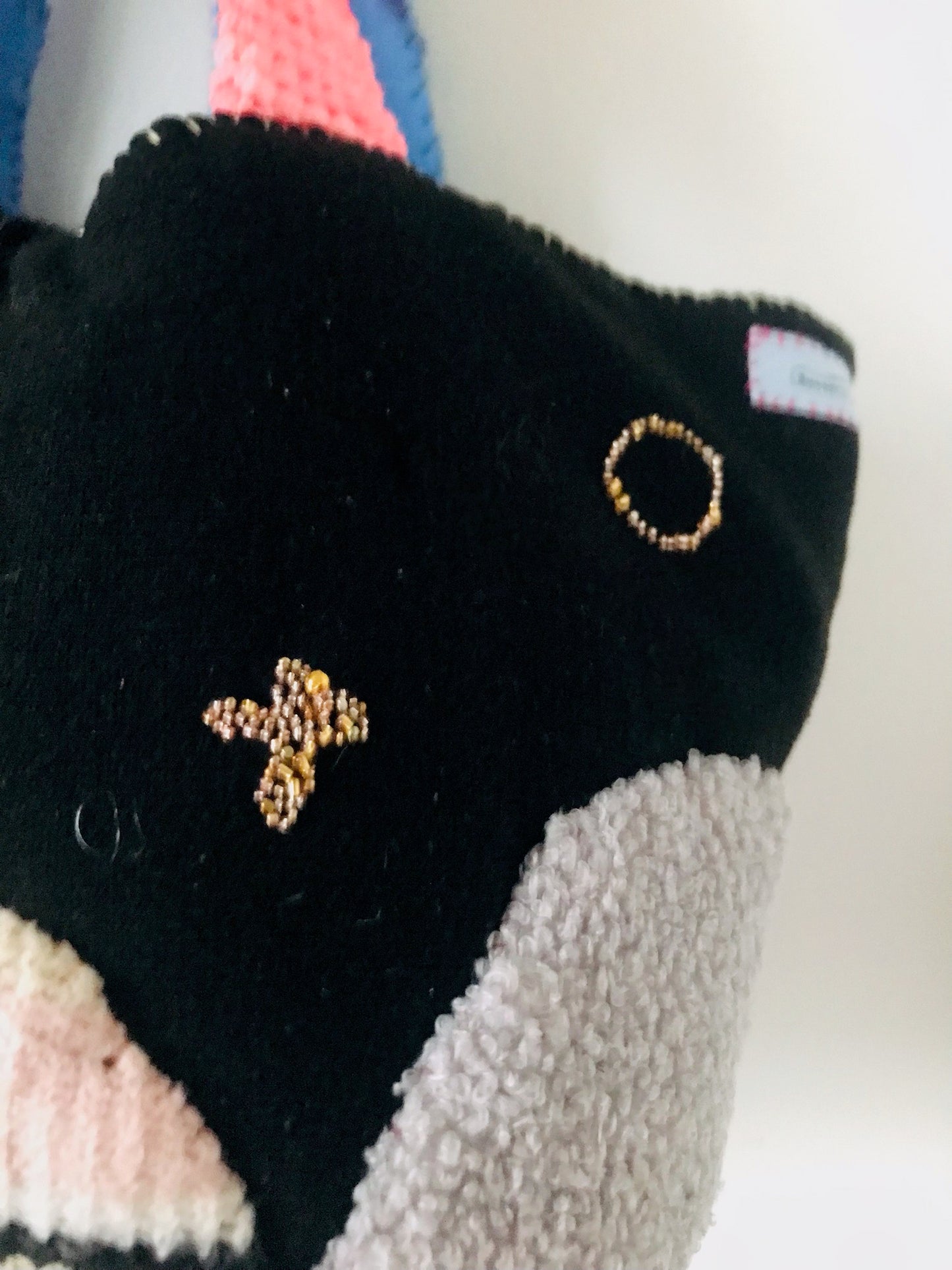 Bag Hand-sewn bag Fabric tote bag Slow fashion Handmade 2113