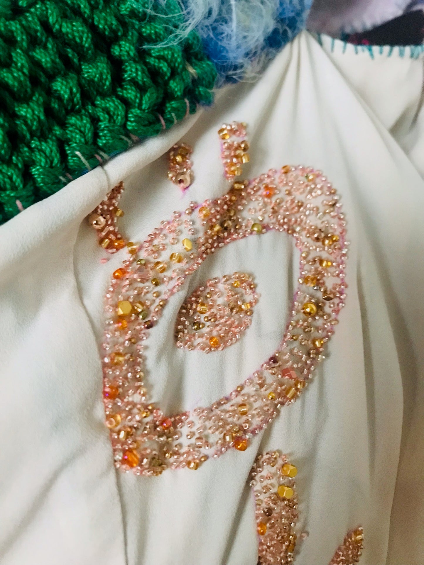 Bag   手縫いのバッグ　布製　トートバッグ　スローファッション　ハンドメイド　2123