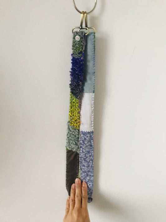 strap Hand-knitted strap Wool Fabric Yarn Shoulder strap Slow fashion Handmade 2120