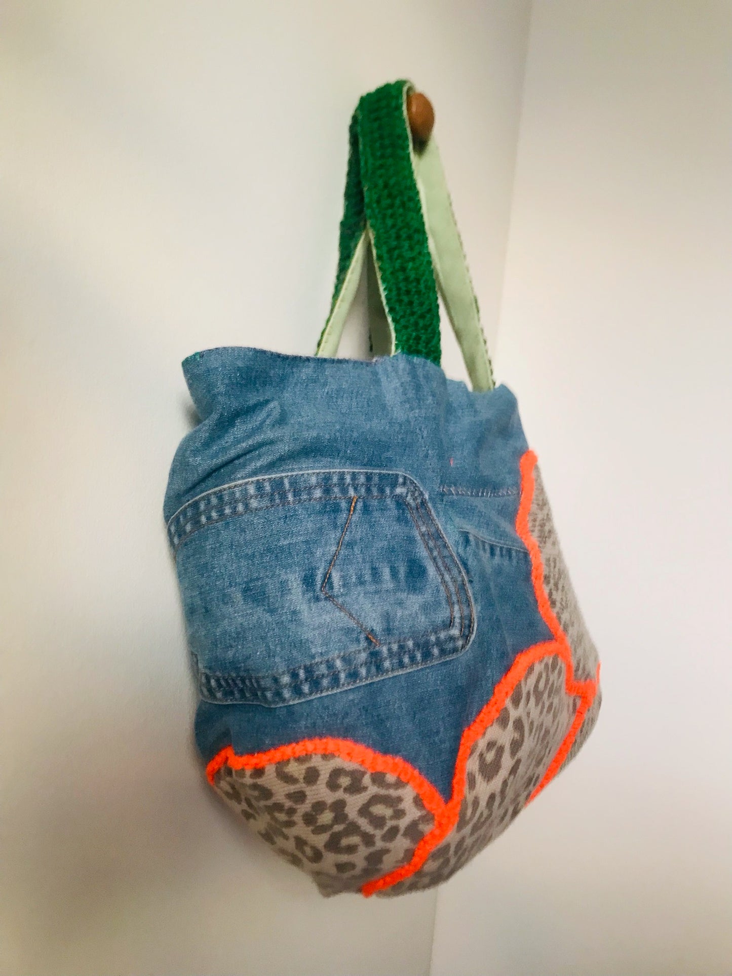 【Reserved items ご予約品】はる様　ご注文品　Bag 手縫いのバッグ　布製　スローファッション　ハンドメイド　2点