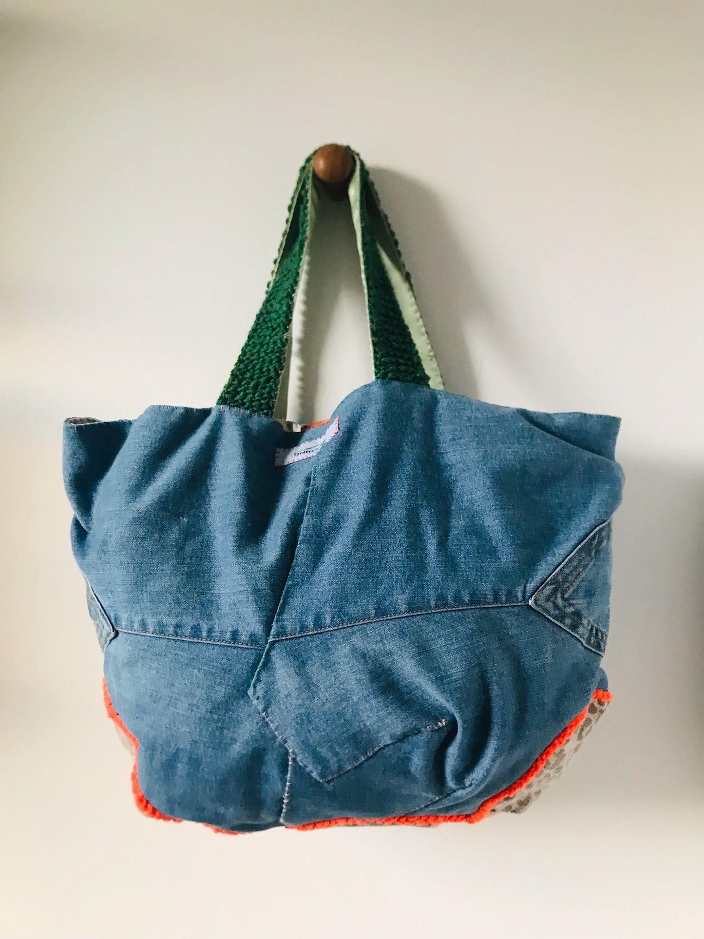 【Reserved items ご予約品】はる様　ご注文品　Bag 手縫いのバッグ　布製　スローファッション　ハンドメイド　2点