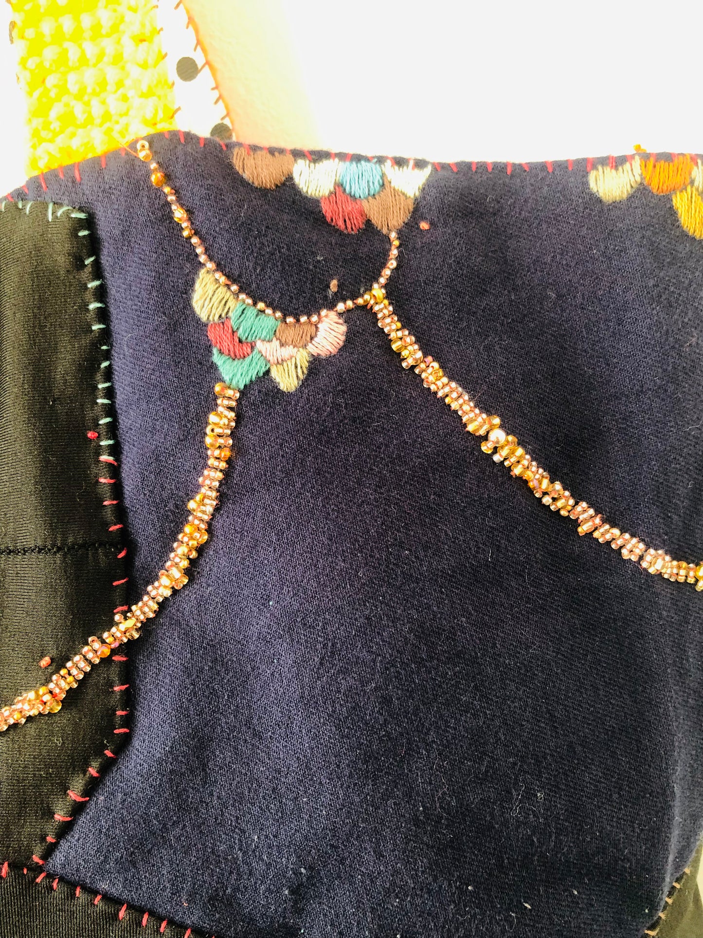 Bag Hand-sewn bag Fabric tote bag Slow fashion Handmade 2134