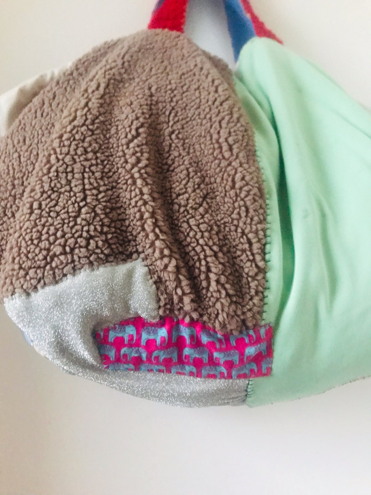 Bag Hand-sewn bag Fabric tote bag Slow fashion Handmade 2126