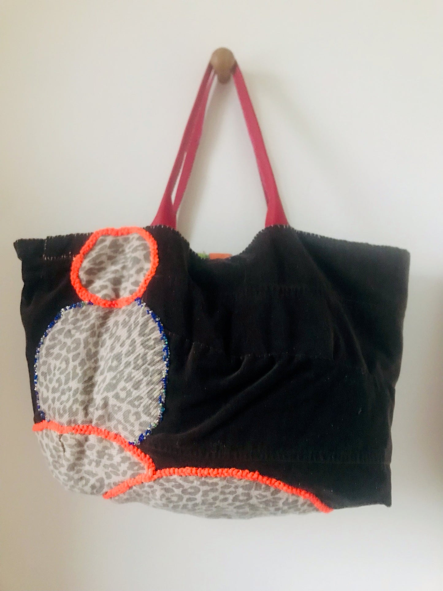 [Reserved items] Zhang Cassie's order Bag Hand-sewn bag Fabric Slow fashion Handmade 2128