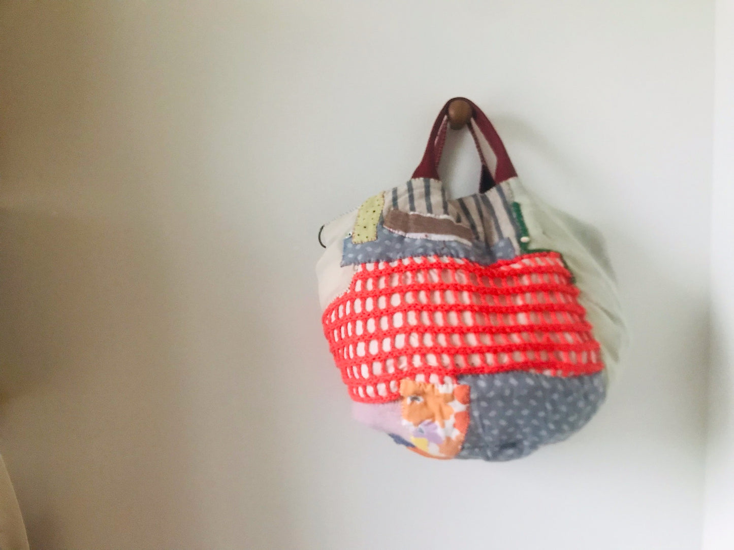 [Reserved items] Zhang Cassie's order Bag Hand-sewn bag Fabric Slow fashion Handmade 2127