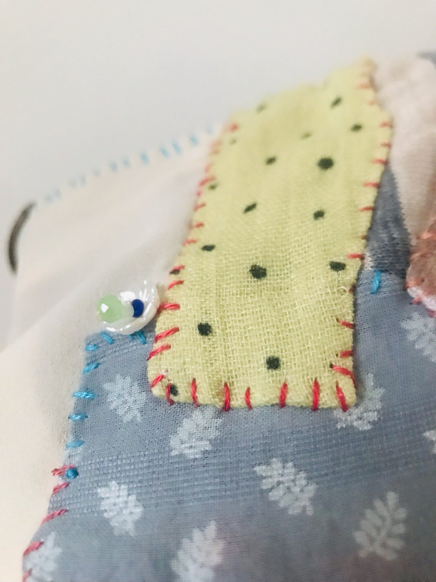 [Reserved items] Zhang Cassie's order Bag Hand-sewn bag Fabric Slow fashion Handmade 2127