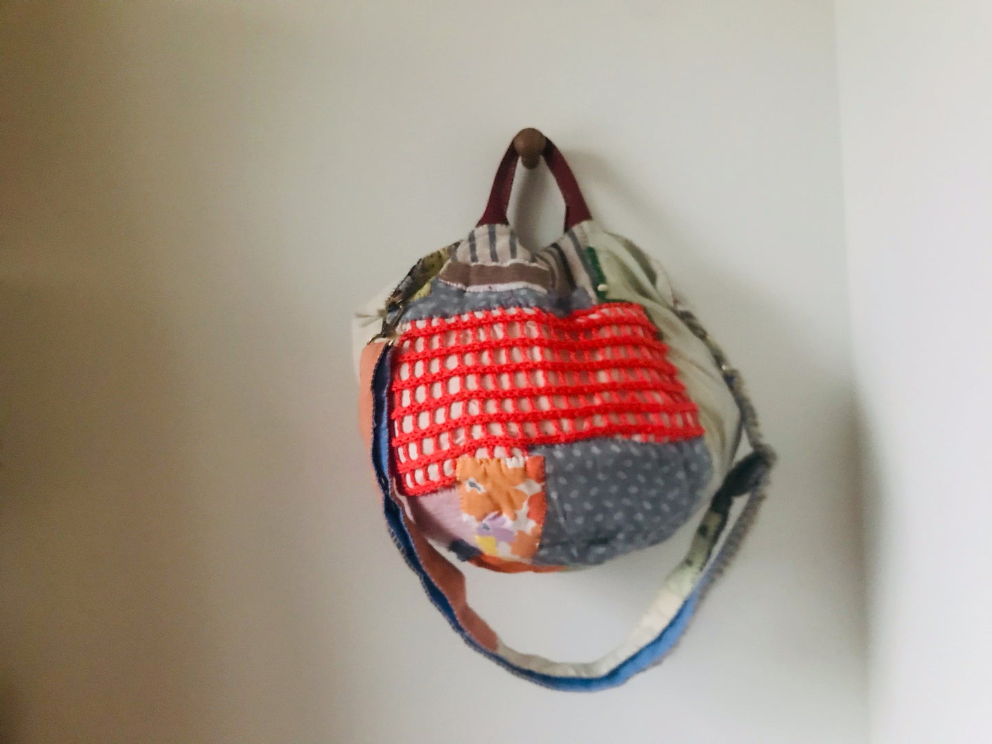 [Reserved items] Zhang Cassie's order Bag Hand-sewn bag Fabric Slow fashion Handmade 2127