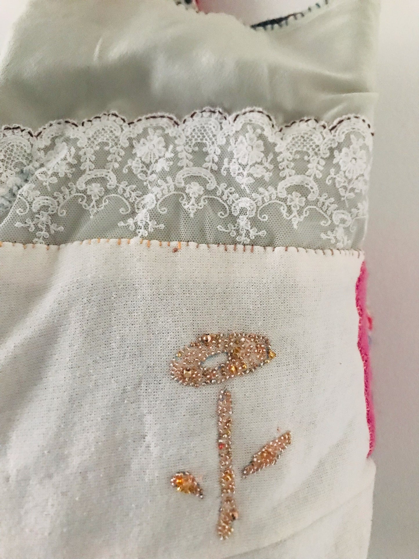 Bag Hand-sewn bag Fabric tote bag Slow fashion Handmade 2130