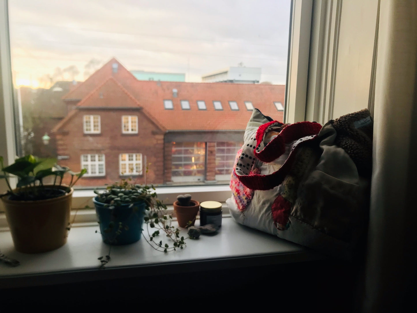 Bag Hand-sewn bag Fabric tote bag Slow fashion Handmade 2130