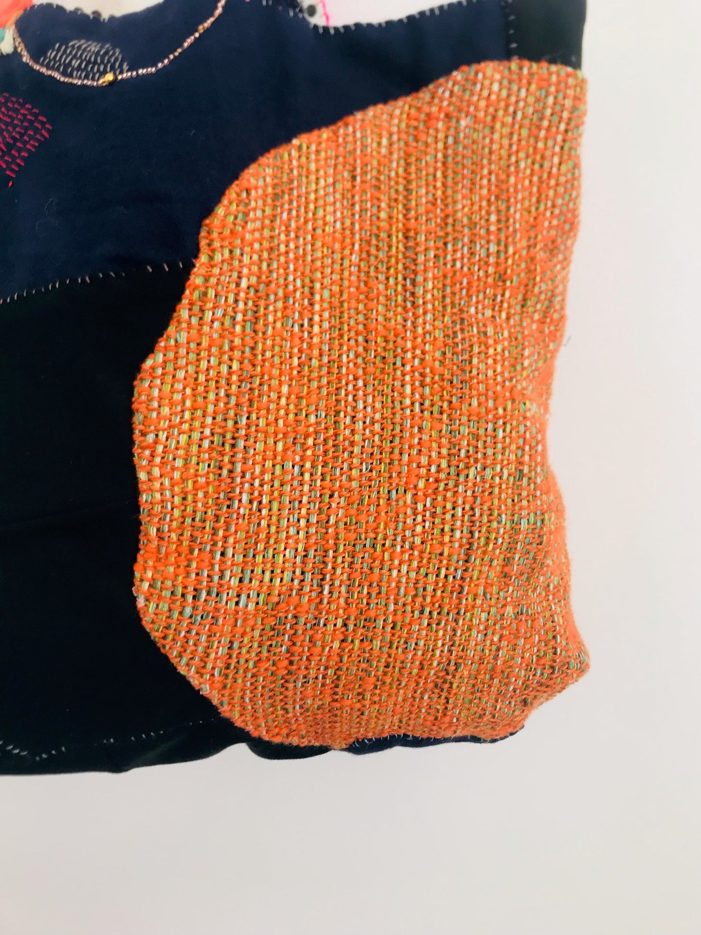 Bag Hand-sewn bag Fabric tote bag Slow fashion Handmade 2134