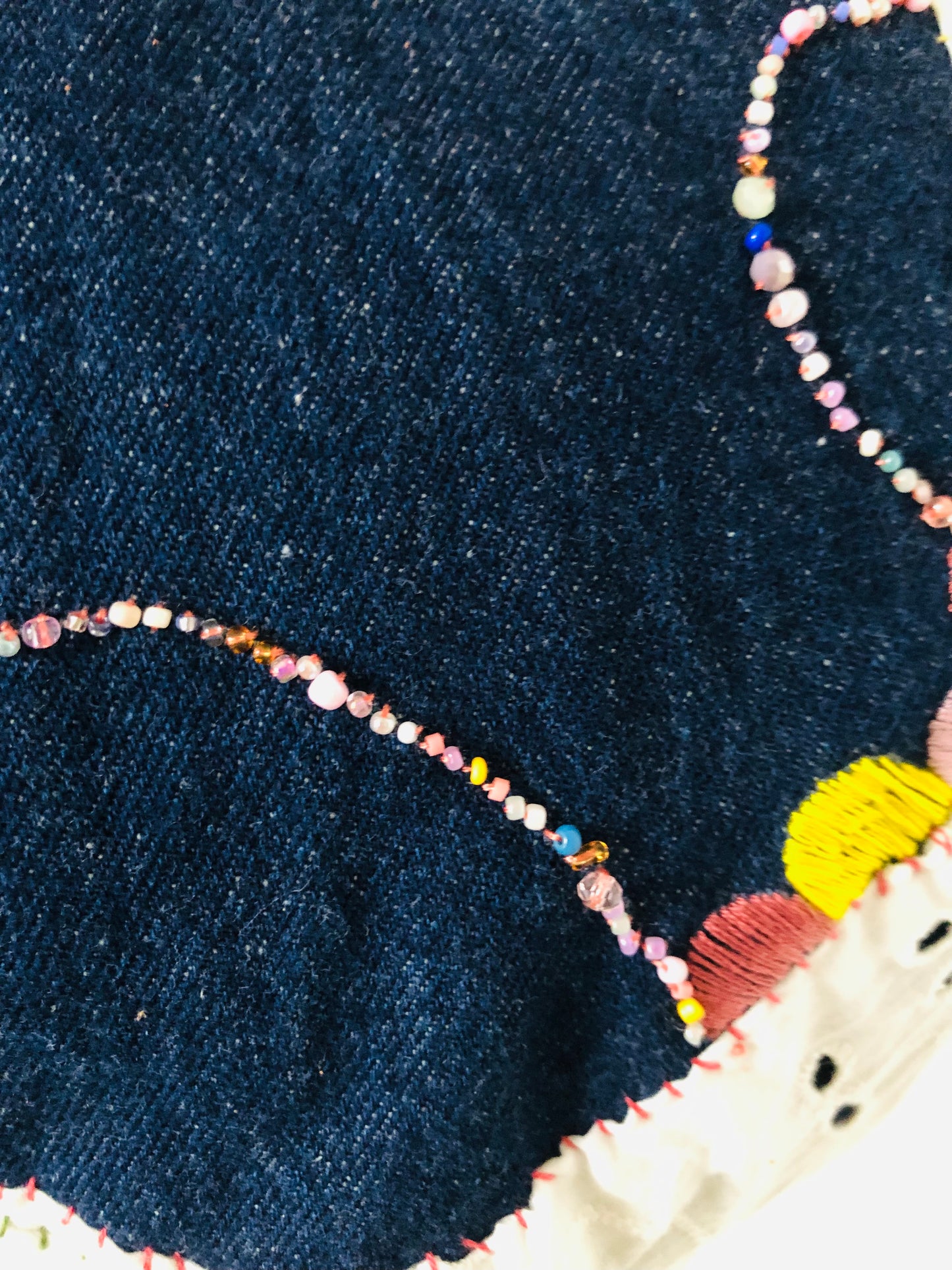 Bag Hand-sewn bag Fabric tote bag Slow fashion Handmade 2169