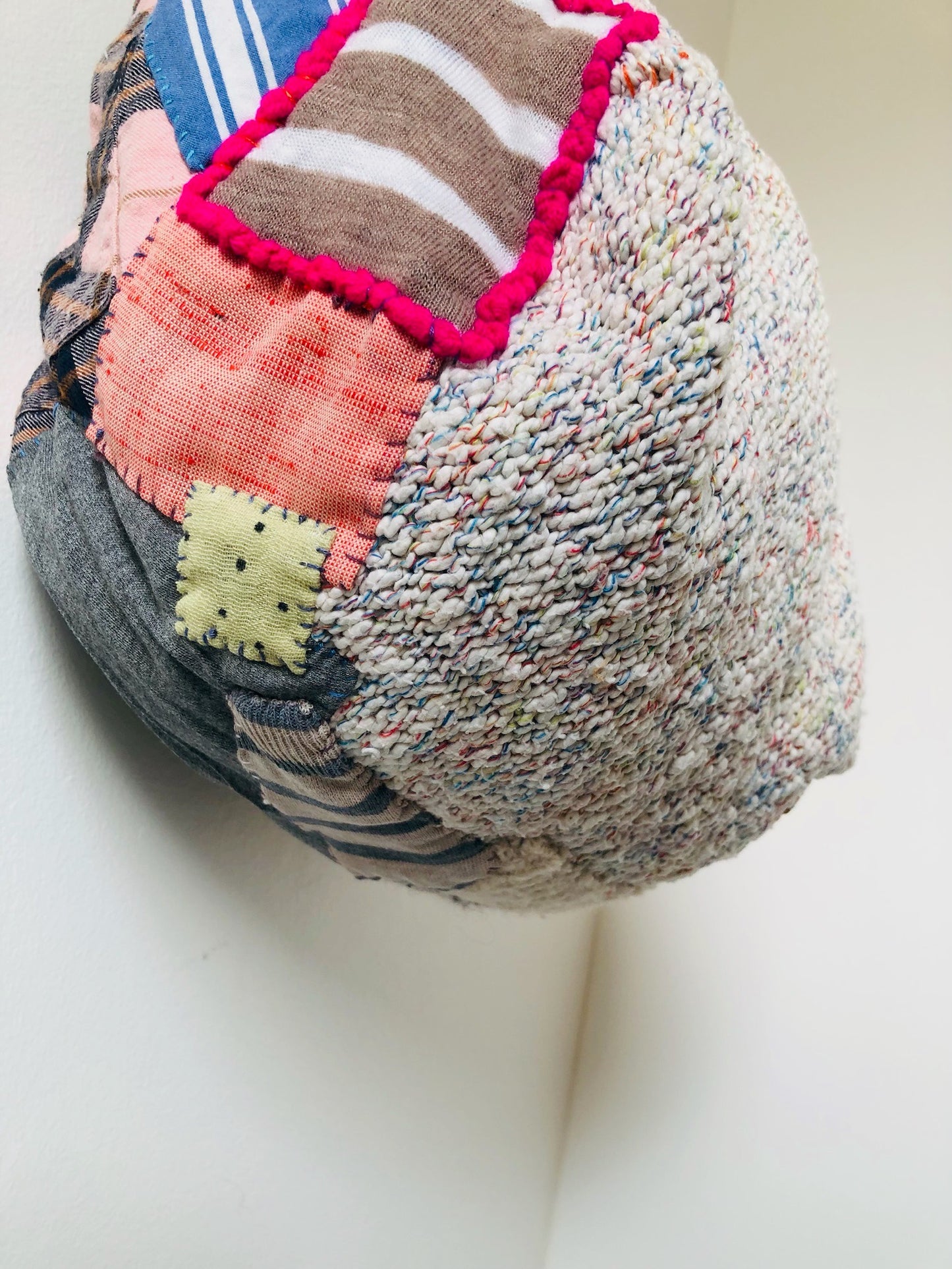 Håndsyet stoftaske Slow Fashion Håndlavet 2185