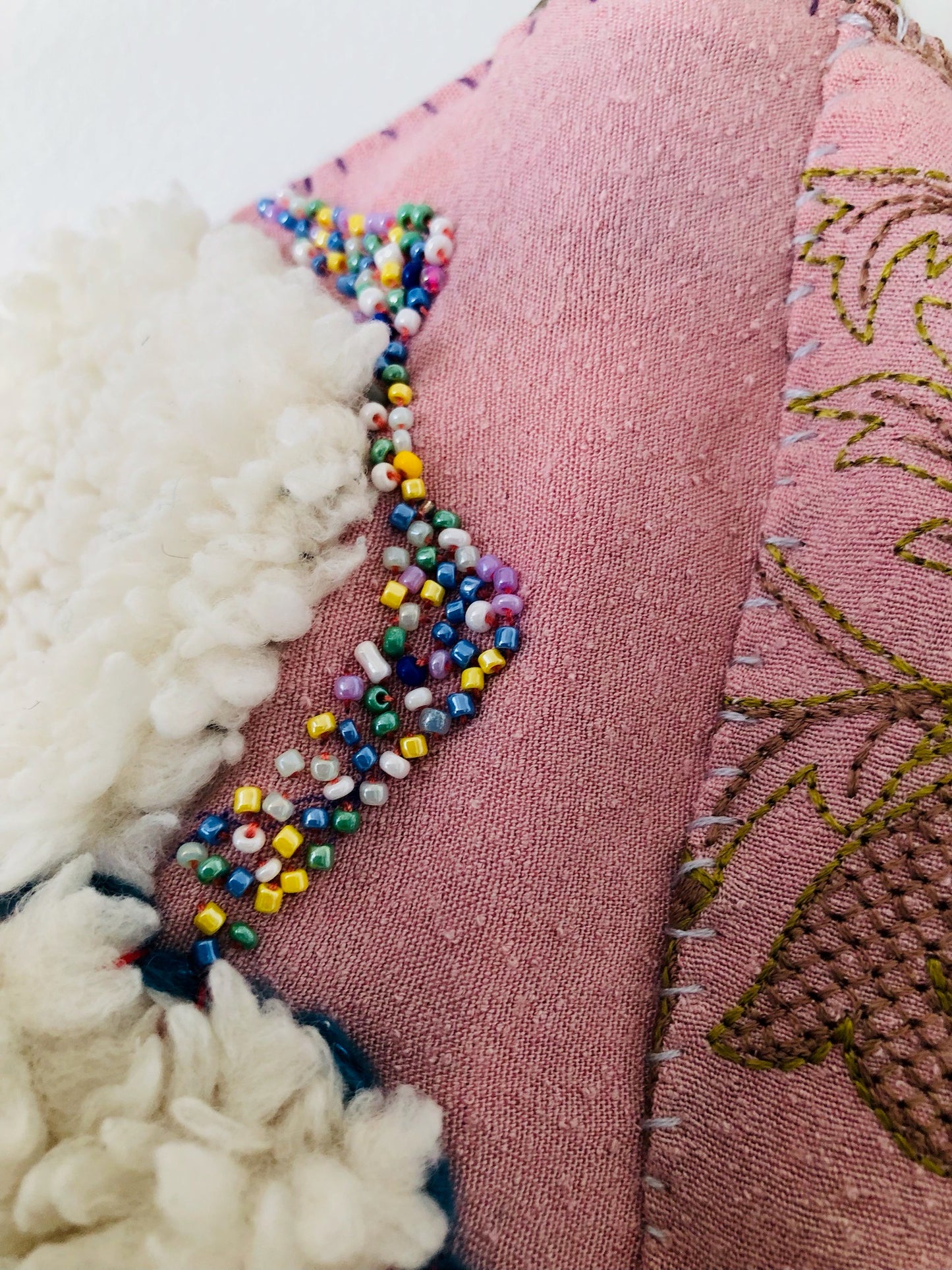 Håndsyet stoftaske Slow Fashion Håndlavet 2190