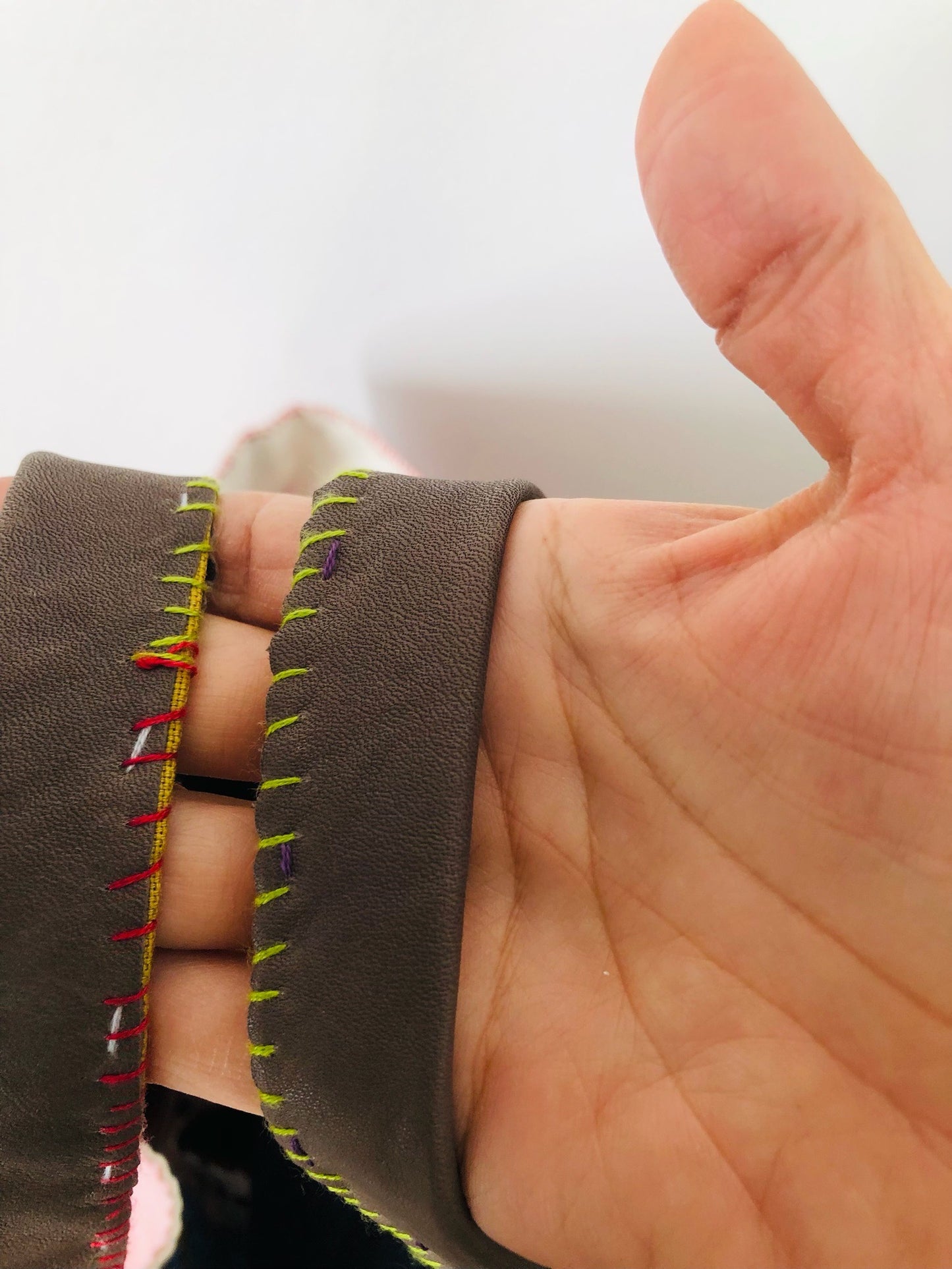 Håndsyet stoftaske Slow Fashion Håndlavet 2190