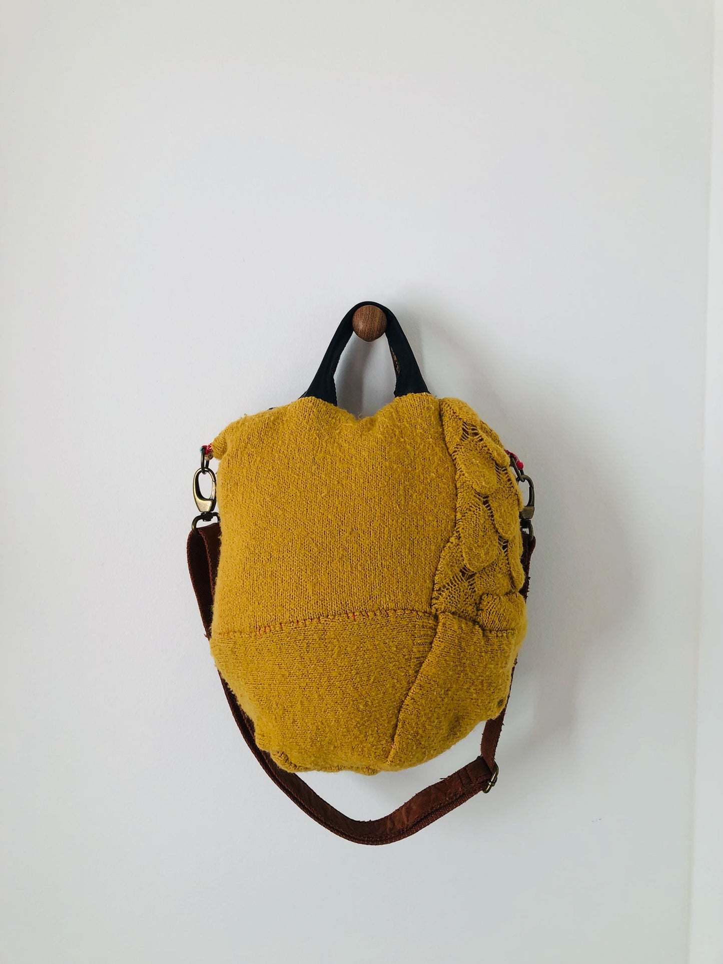 Håndsyet stoftaske Slow Fashion håndlavet