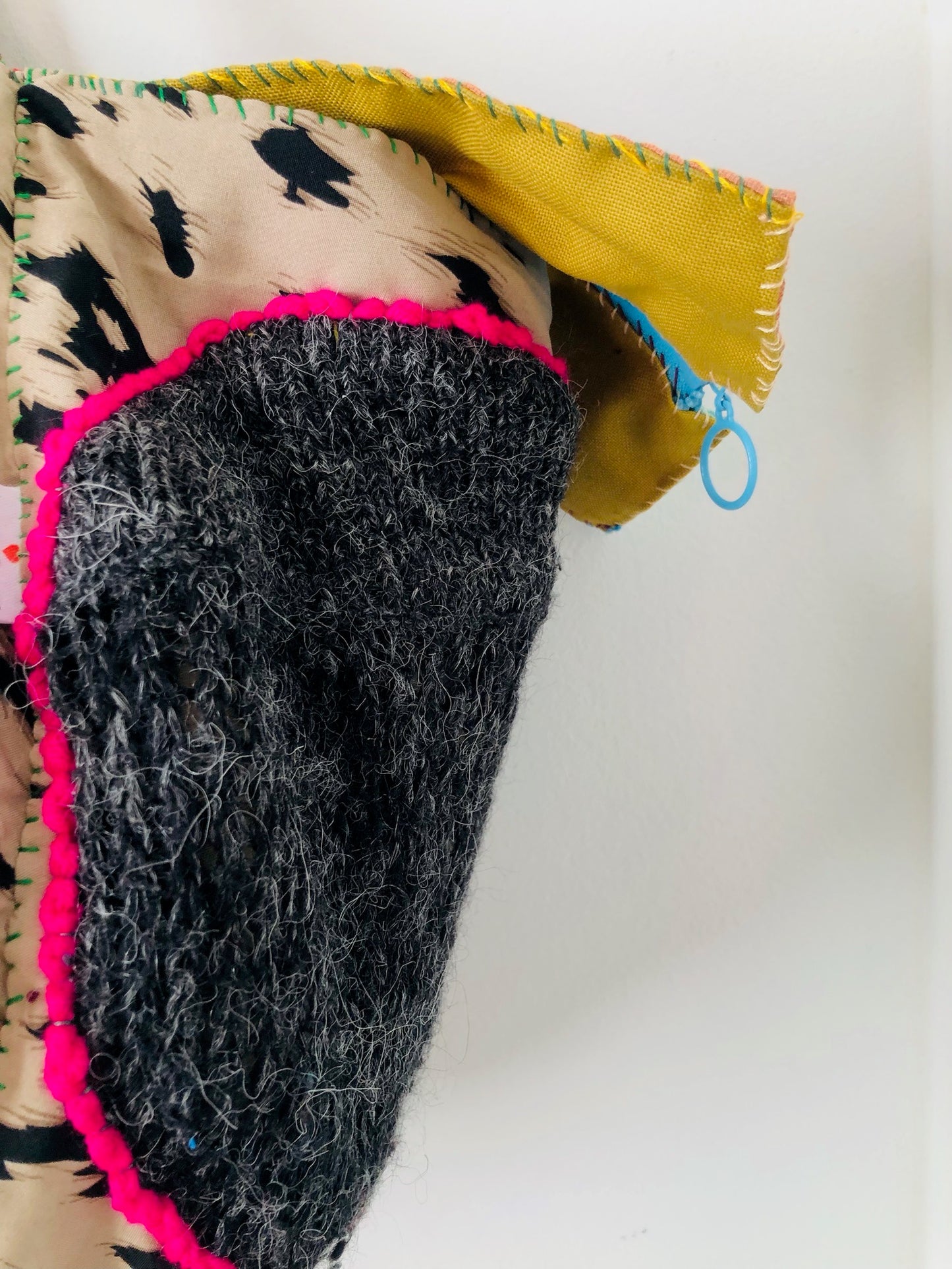 Håndsyet stoftaske Slow Fashion Håndlavet 2193