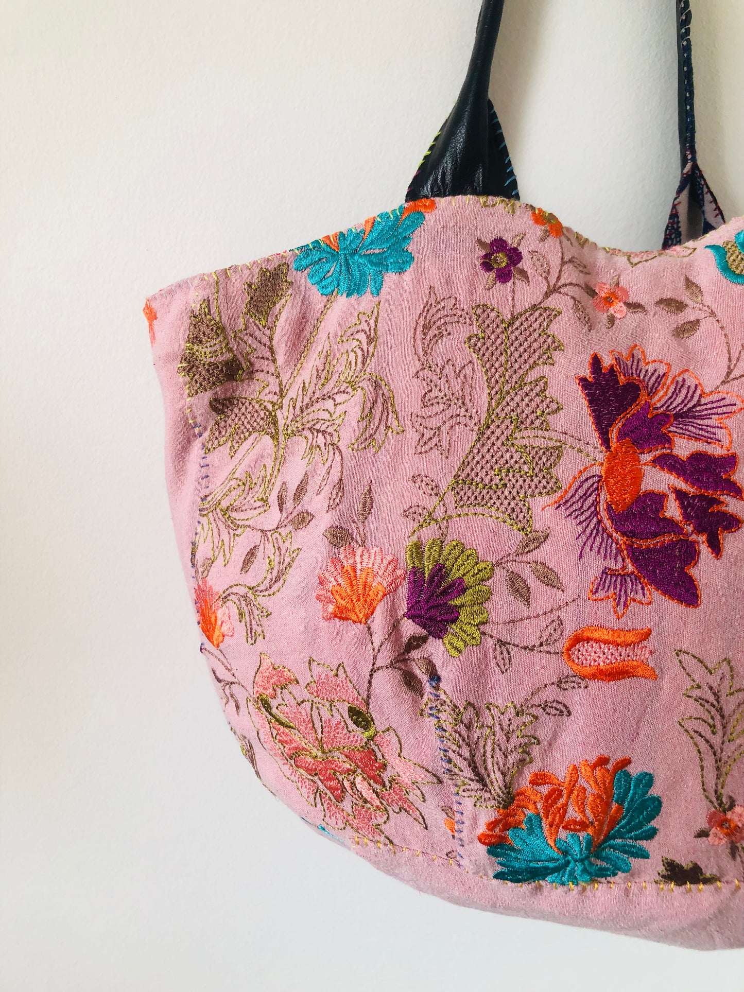 Bag Hand-sewn bag Fabric tote bag Slow fashion Handmade 2212