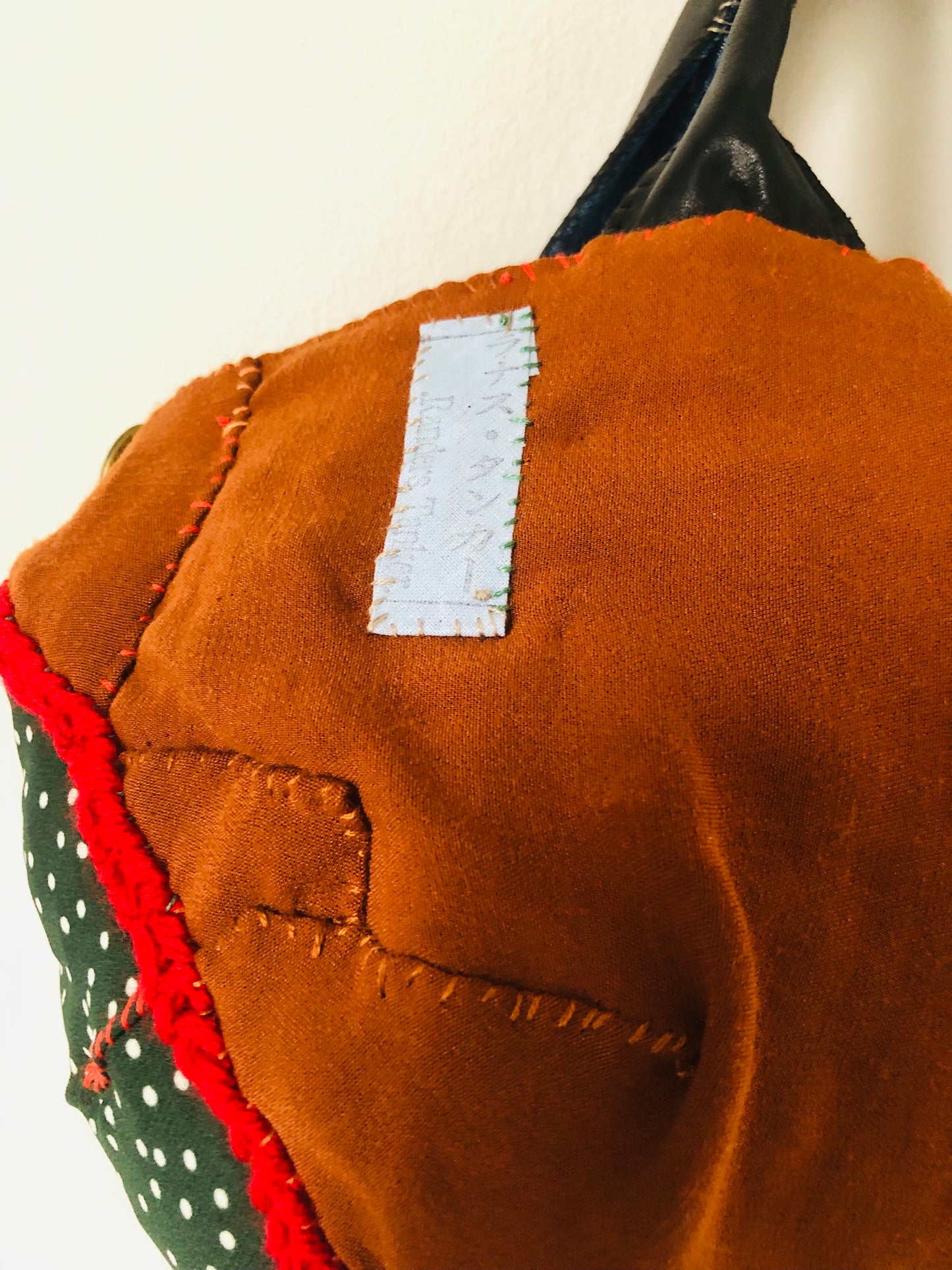 Bag Hand-sewn bag Fabric tote bag Slow fashion Handmade 2235