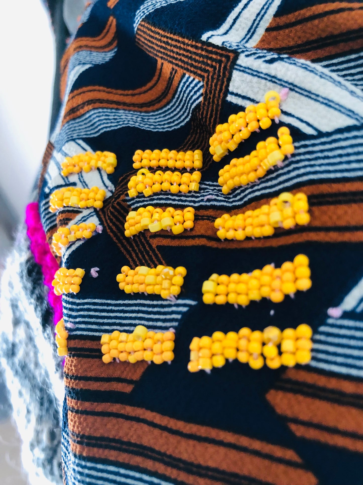 Bag Hand-sewn bag Fabric tote bag Slow fashion Handmade 2239