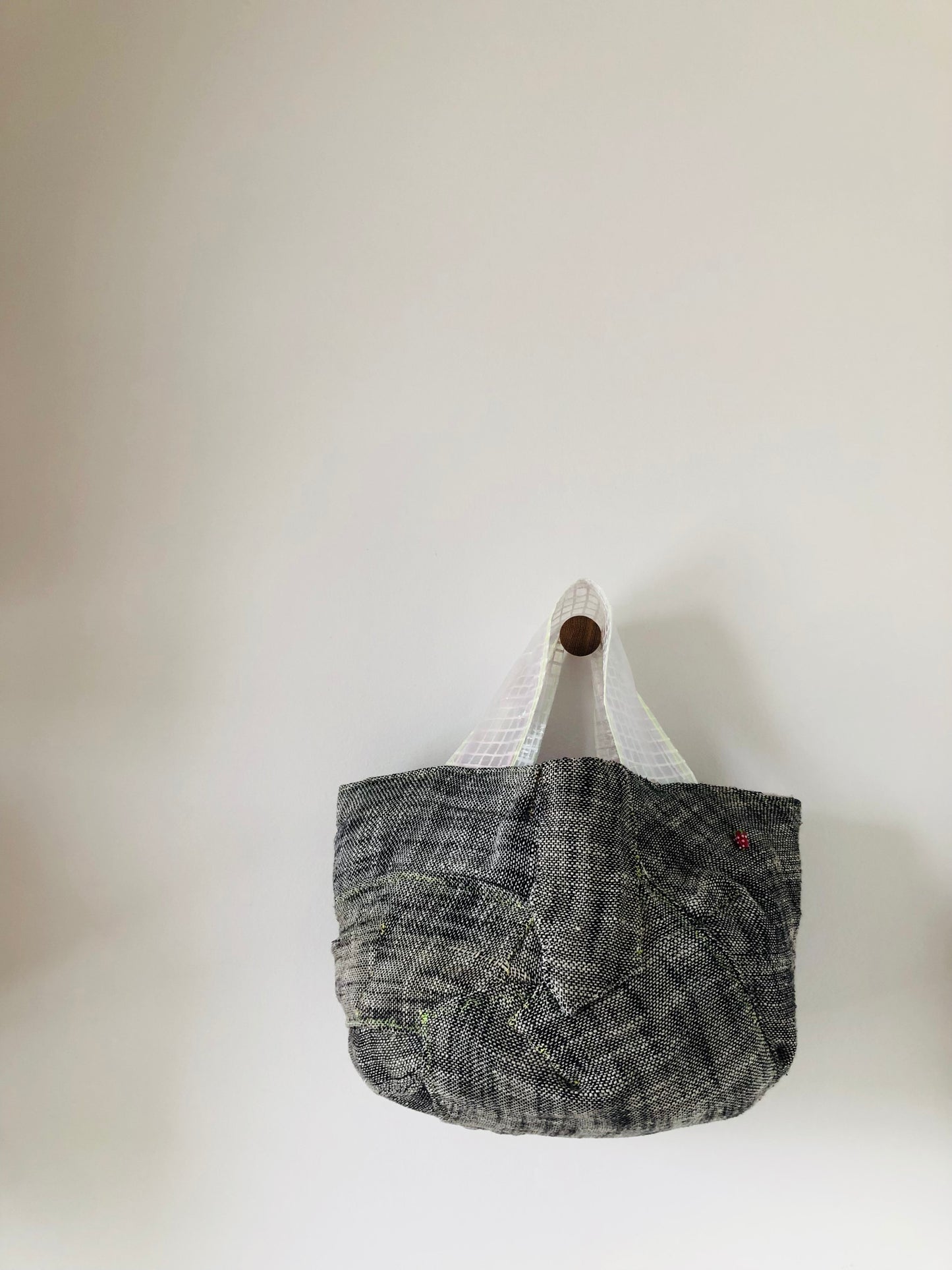 Bag Hand-sewn bag Fabric tote bag Slow fashion Handmade 2247