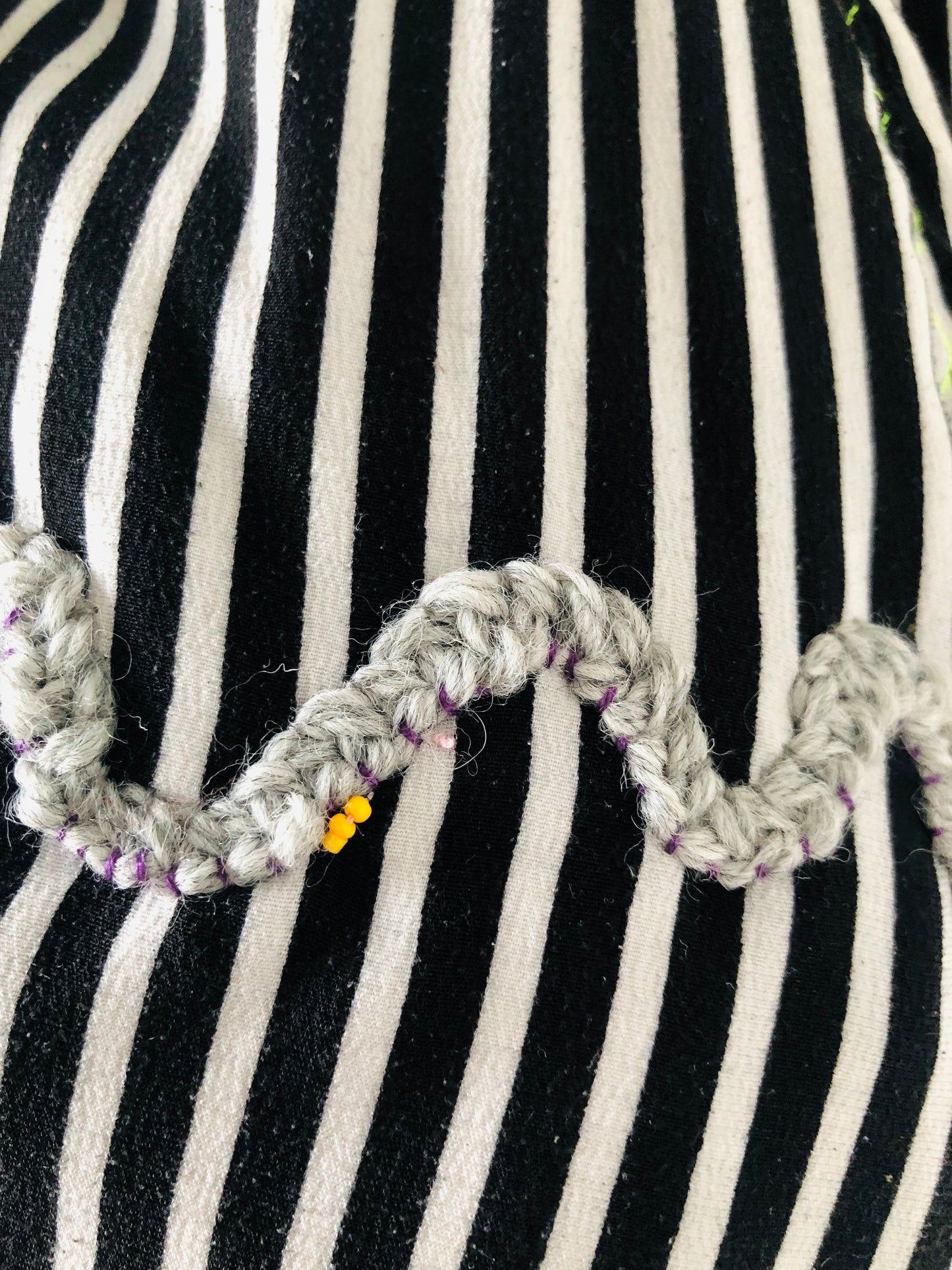 Bag Hand-sewn Fabric Tote Bag Slow Fashion Handmade 2253