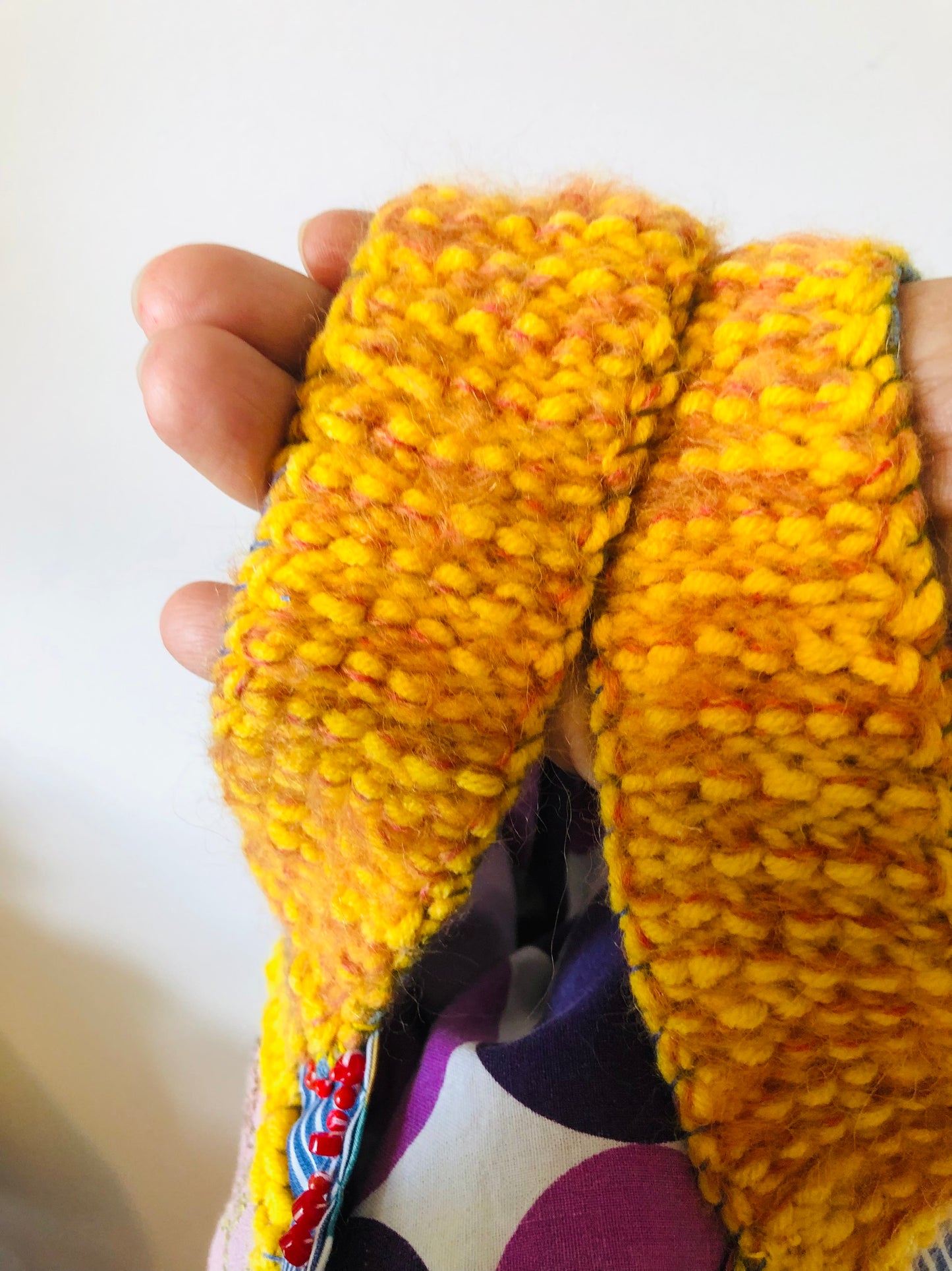 Bag Hand-sewn Fabric Tote Bag Slow Fashion Handmade 2259