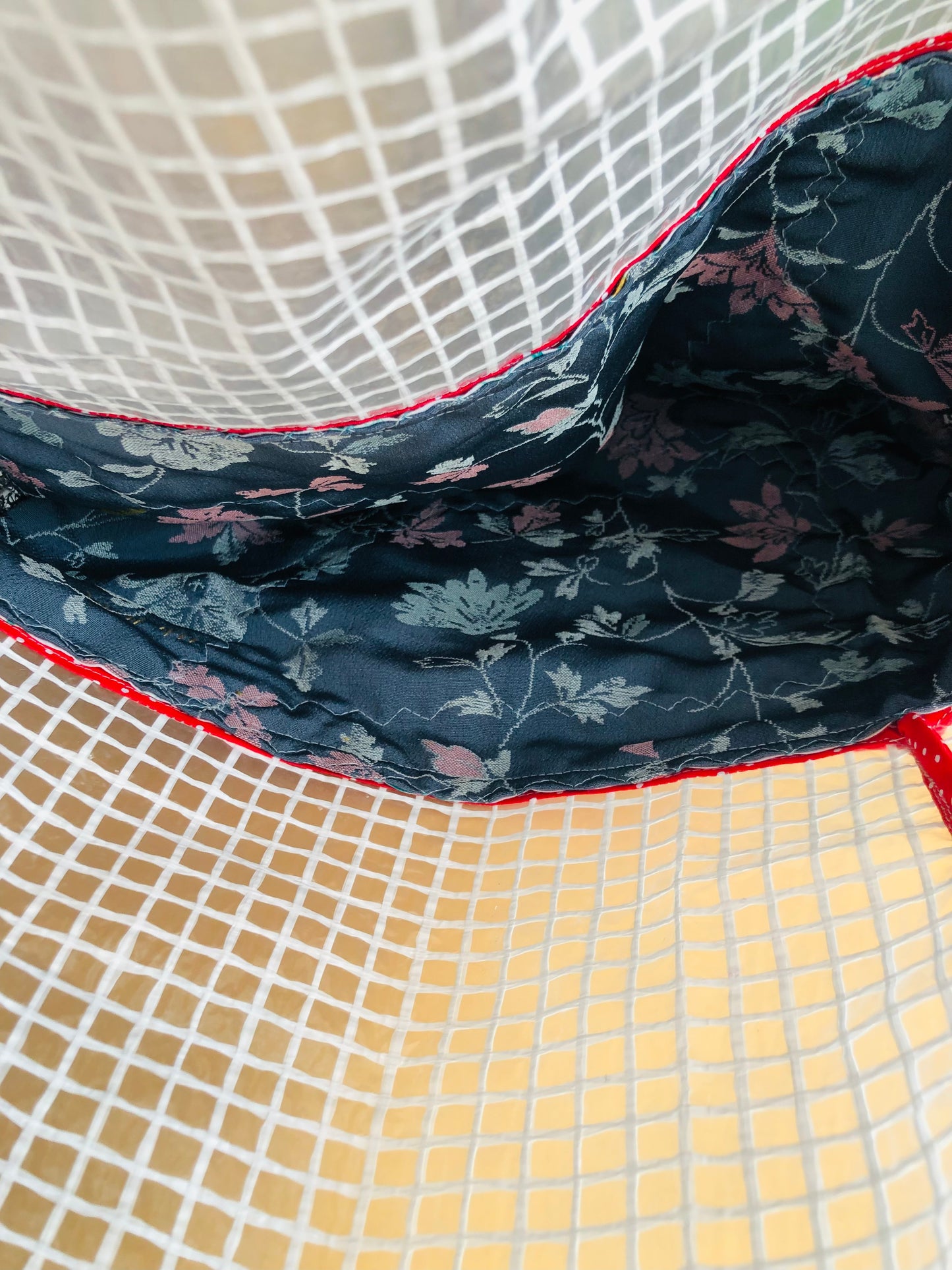 Bag Hand-sewn Fabric Tote Bag Slow Fashion Handmade 2260