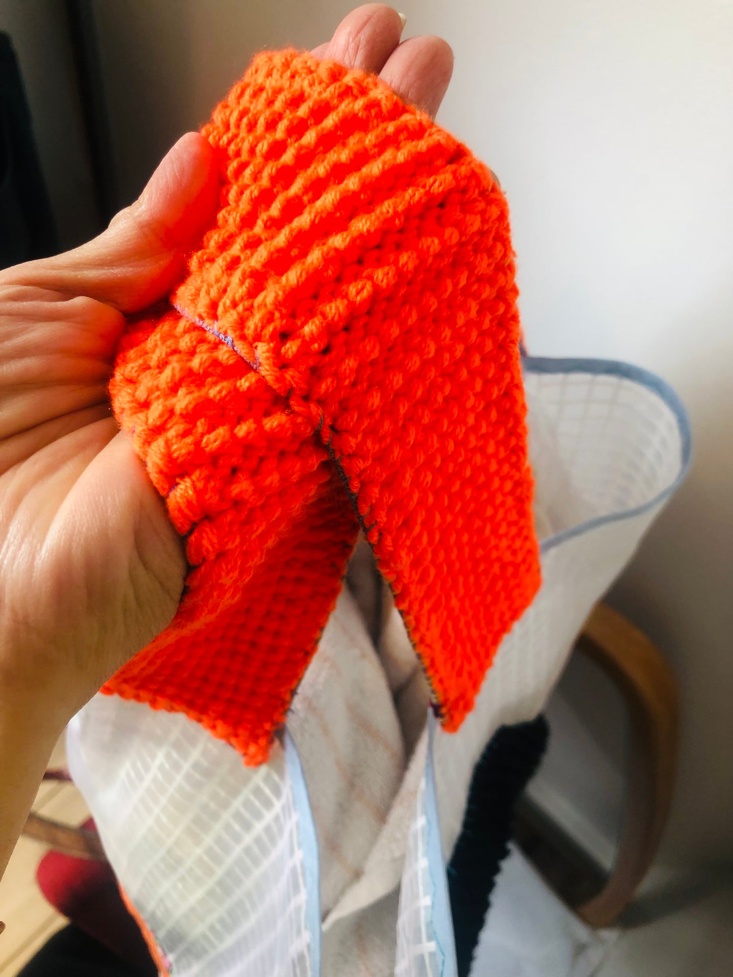 Bag Hand-sewn Fabric Tote Bag Slow Fashion Handmade 2266