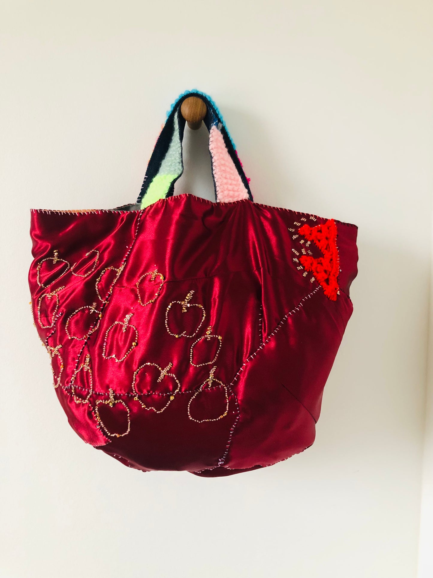Bag Hand-sewn bag Fabric Slow fashion Handmade 1955