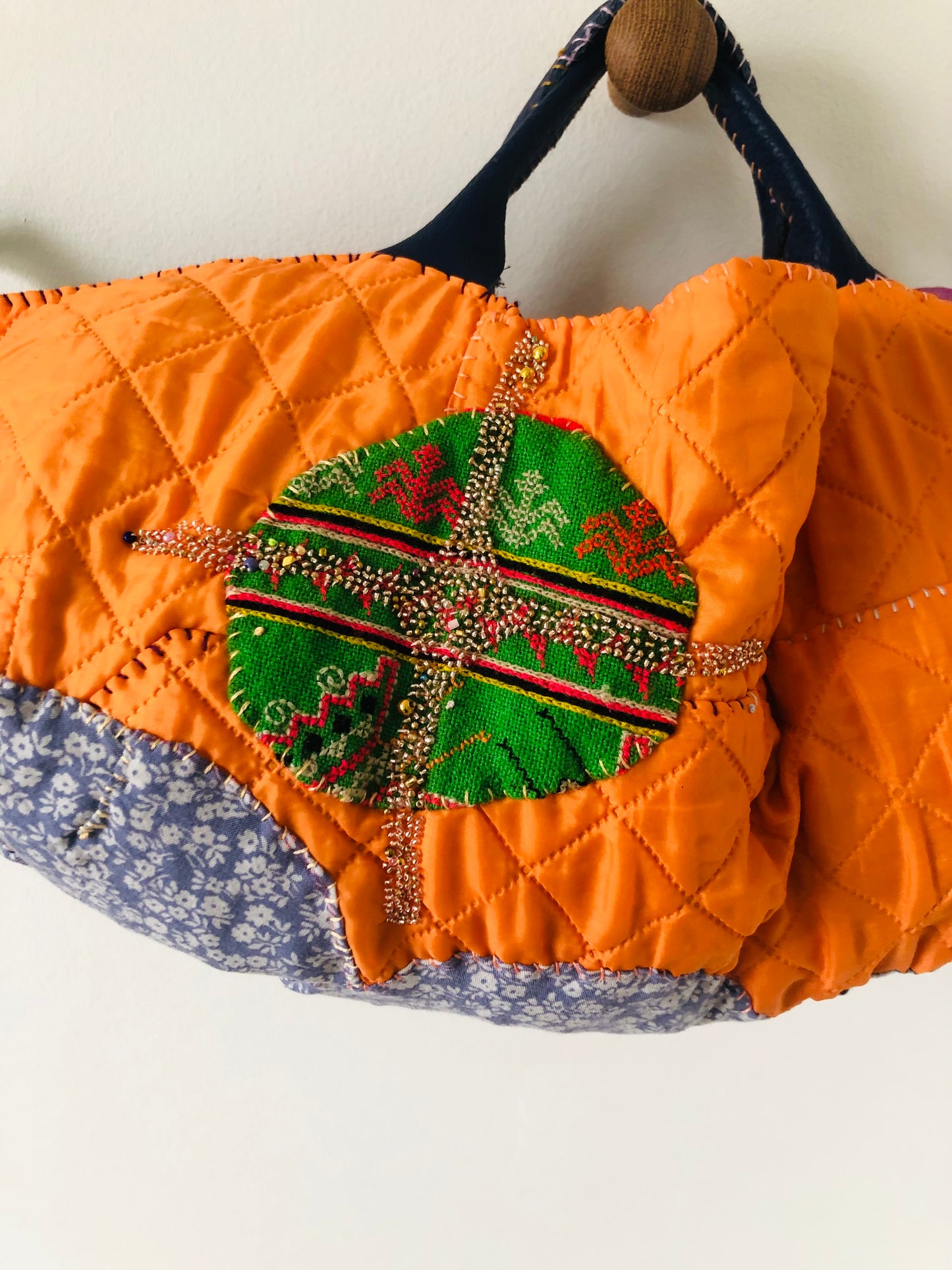 Bag Hand-sewn bag Fabric Slow fashion Handmade 1959