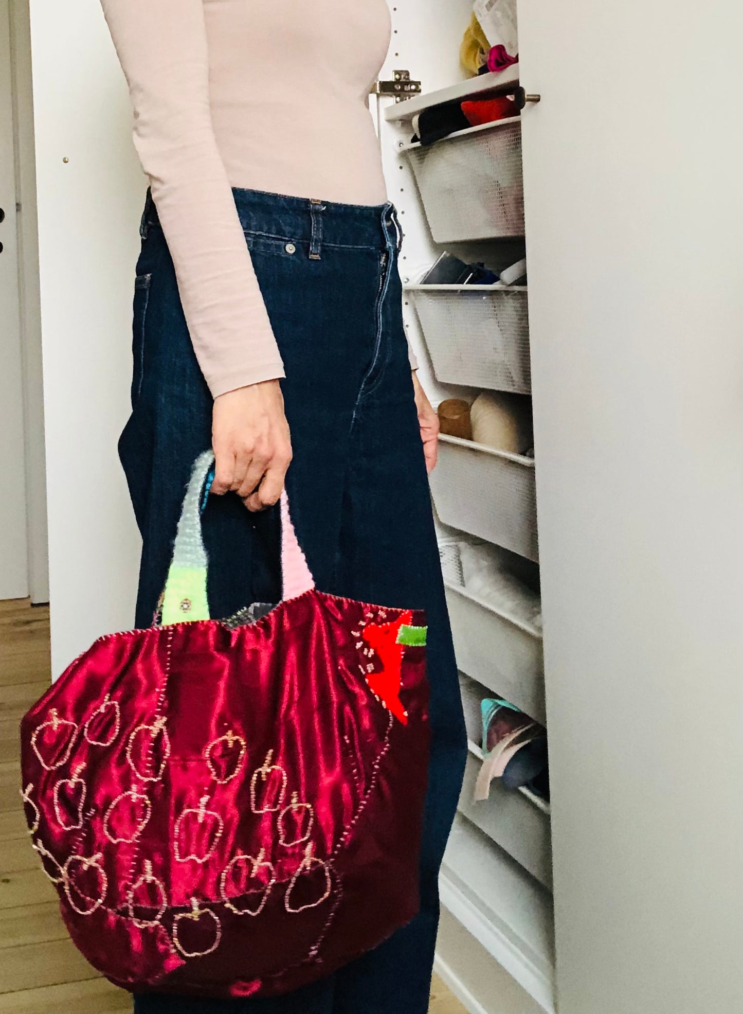 Bag Hand-sewn bag Fabric Slow fashion Handmade 1955