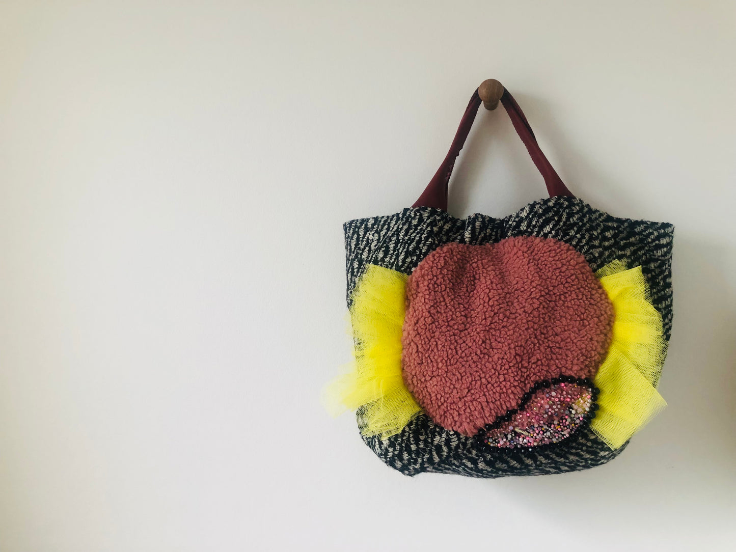 Bag Hand-sewn bag Fabric Slow fashion Handmade 1956