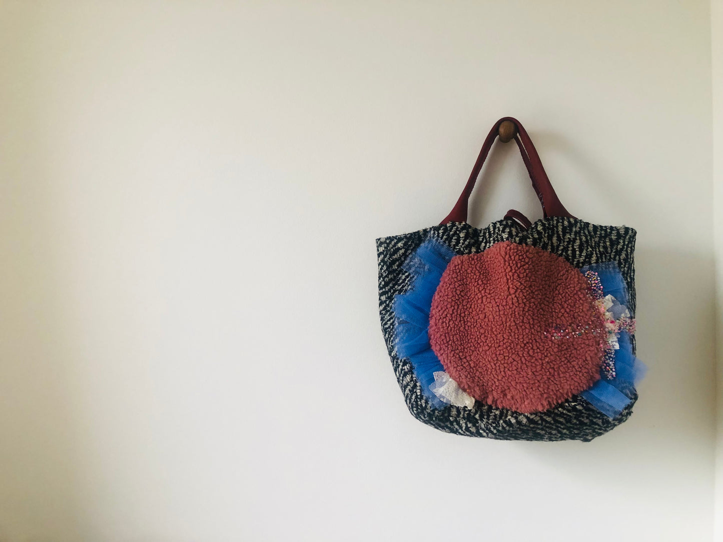 Bag Hand-sewn bag Fabric Slow fashion Handmade 1956