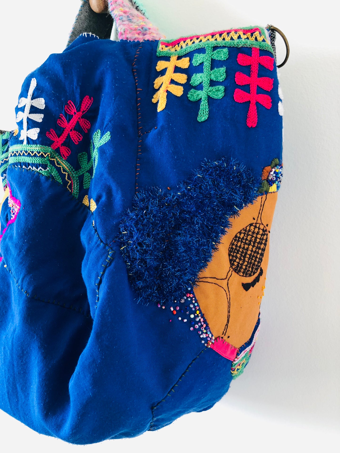 Bag Hand-sewn bag Fabric Slow fashion Handmade 1999
