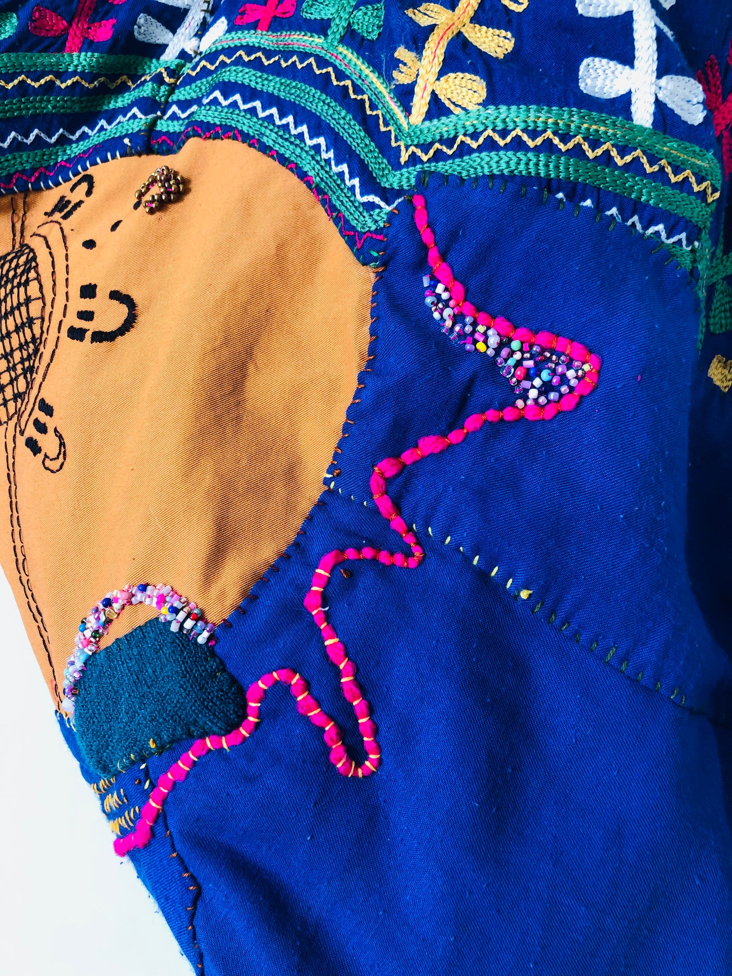 Bag Hand-sewn bag Fabric Slow fashion Handmade 1999