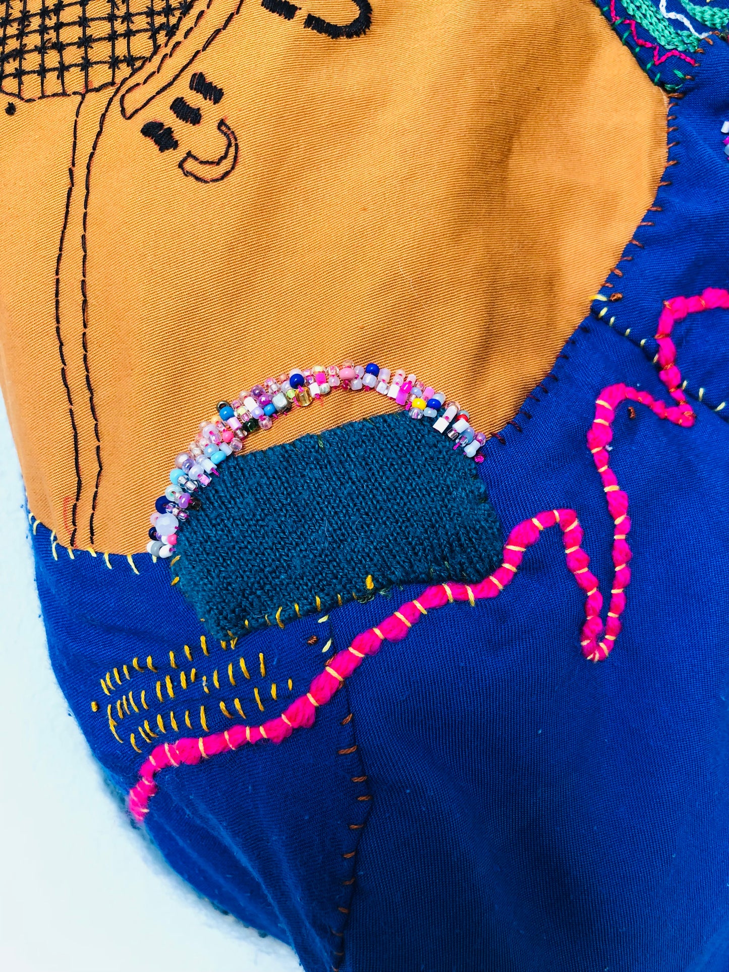Bag Hand-sewn bag Fabric Slow fashion Handmade 1999